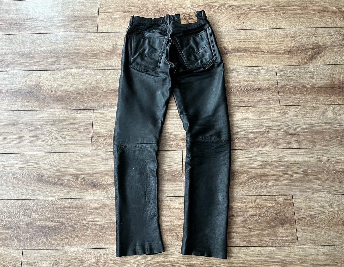 Levi's Vintage Levi’s Black Leather Pants Size US 32 / EU 48 - 1 Thumbnail