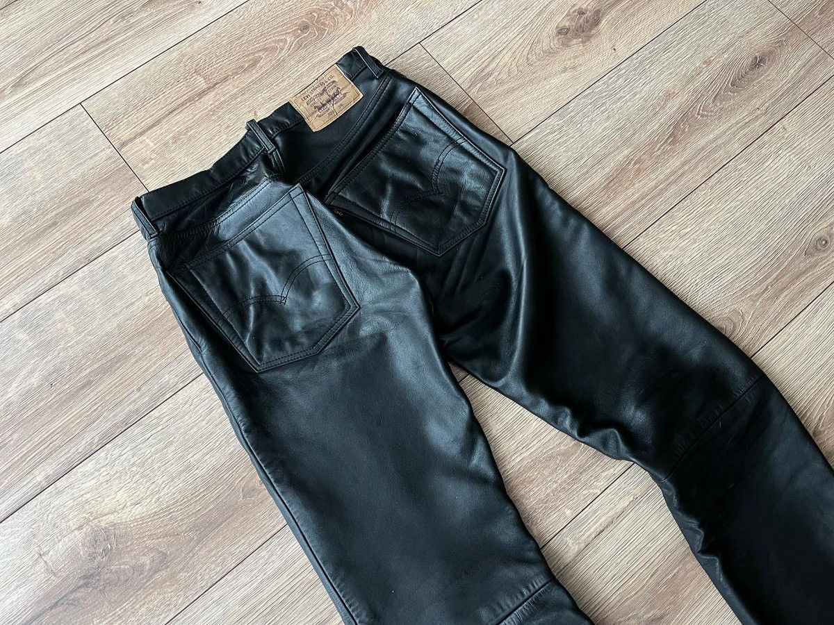 Levi's Vintage Levi’s Black Leather Pants Size US 32 / EU 48 - 5 Thumbnail