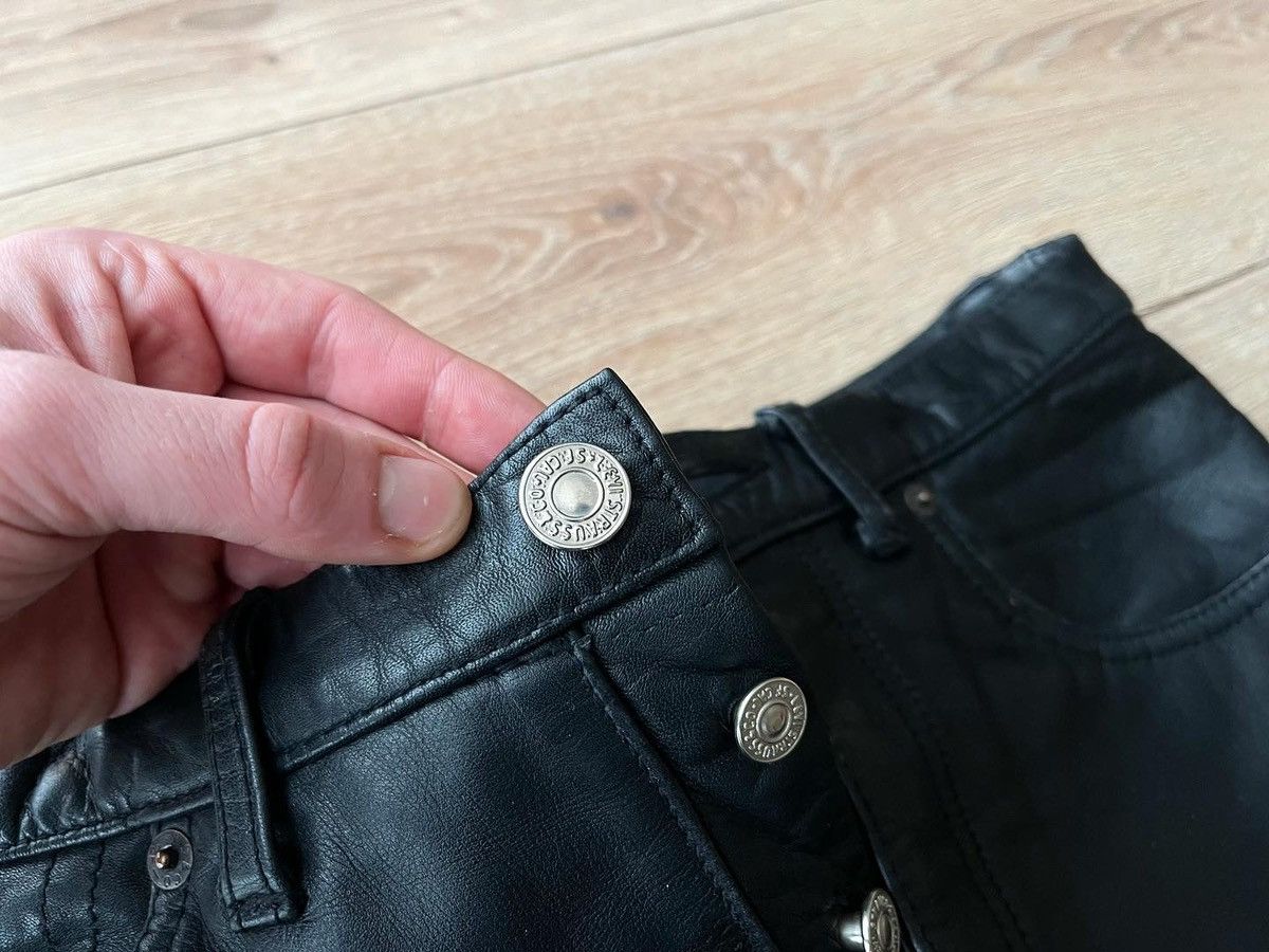 Levi's Vintage Levi’s Black Leather Pants Size US 32 / EU 48 - 10 Thumbnail