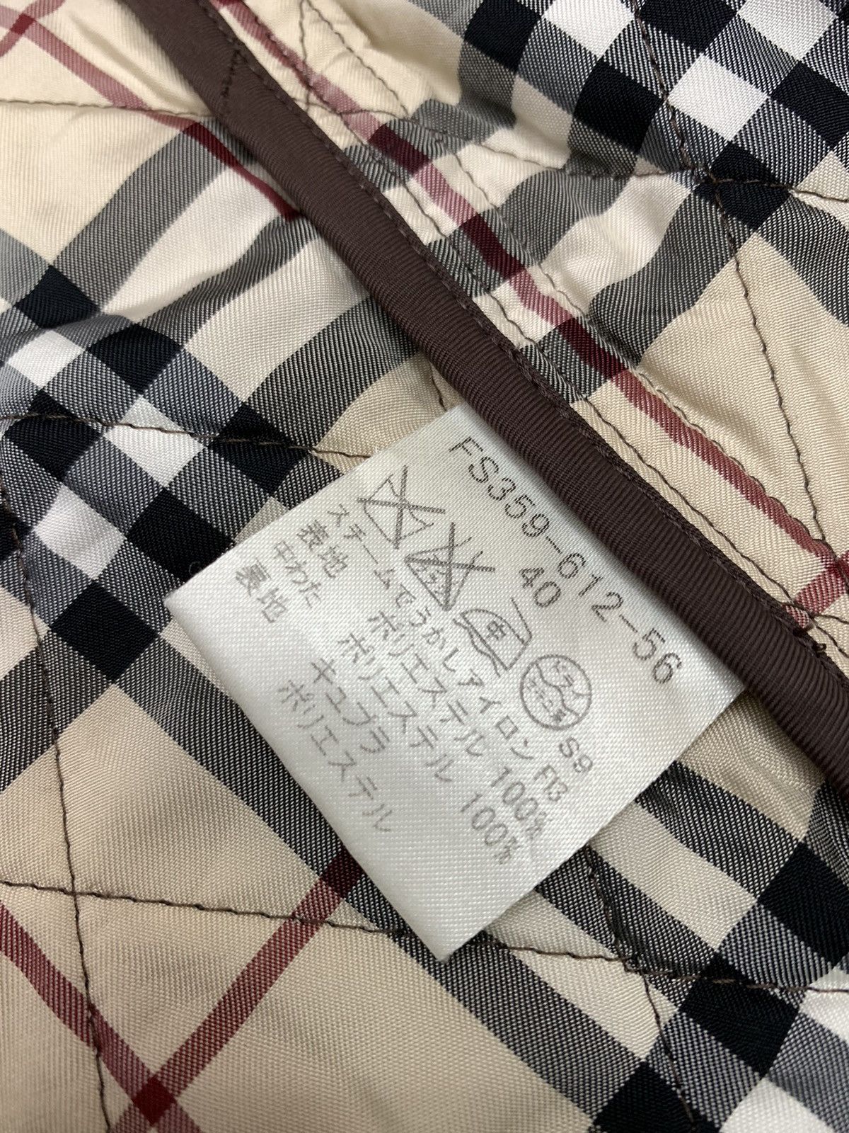 Burberry × Designer Sunfaded Burberry Thermoregulated Diamond Quilted Jacket Size US M / EU 48-50 / 2 - 14 Thumbnail