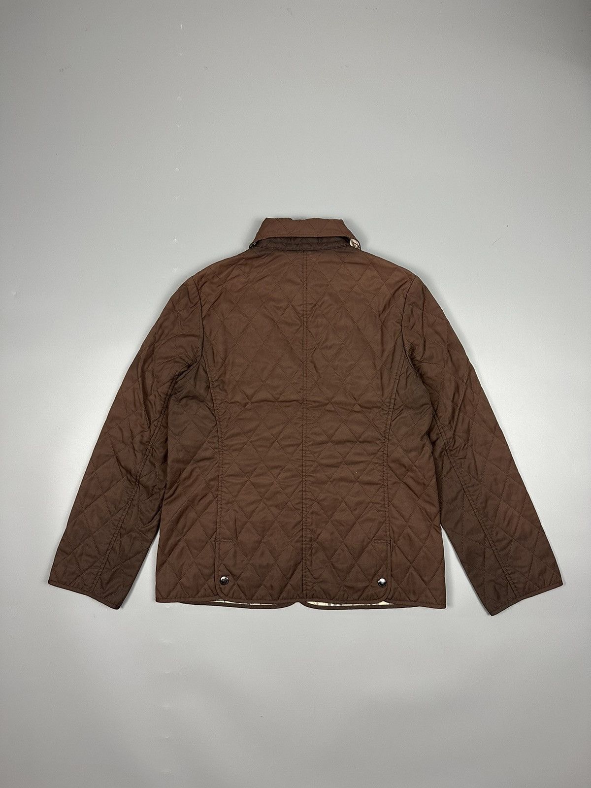 Burberry × Designer Sunfaded Burberry Thermoregulated Diamond Quilted Jacket Size US M / EU 48-50 / 2 - 4 Thumbnail