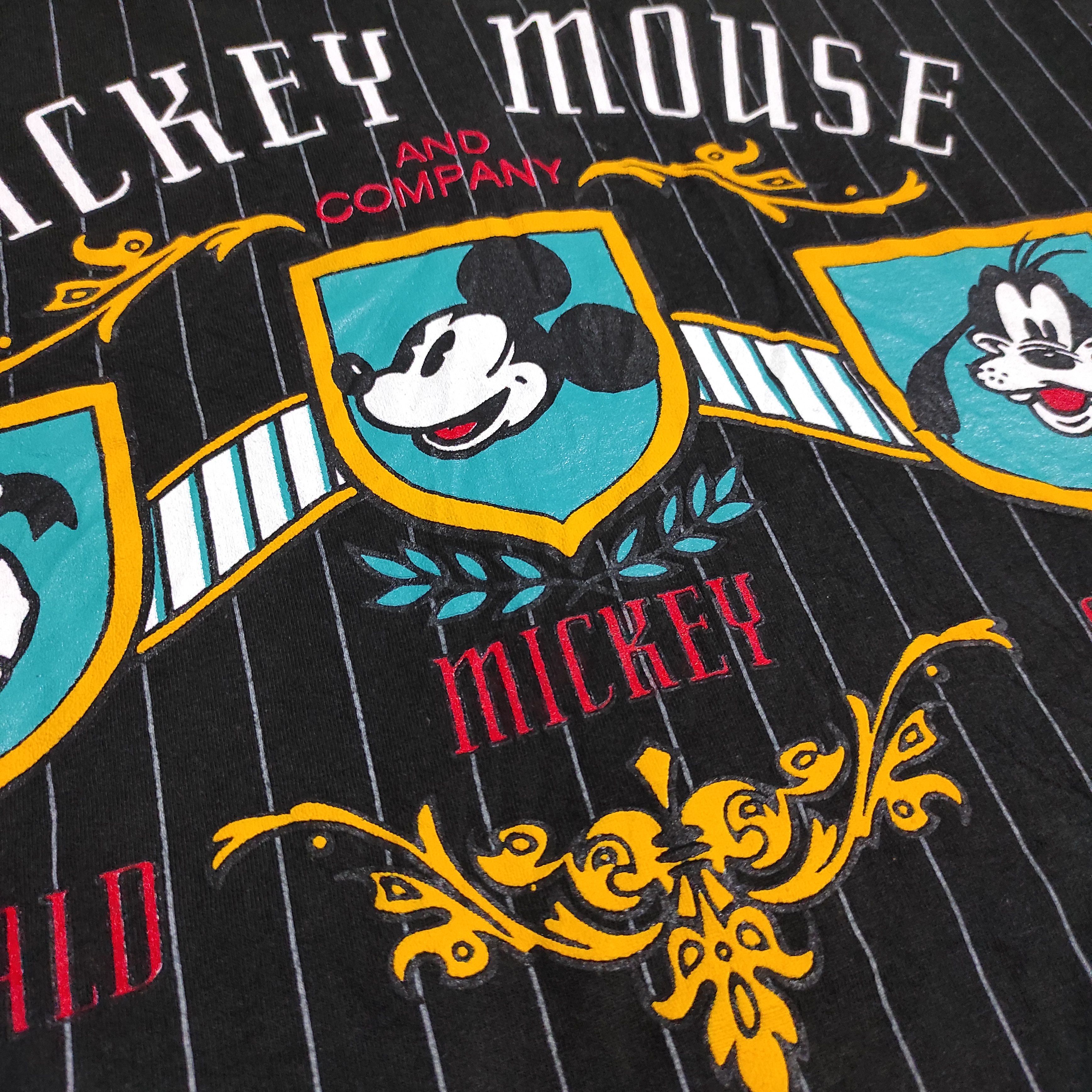 Disney Vintage Disney Mickey Mouse Baseball Jersey Made In USA Size US L / EU 52-54 / 3 - 9 Thumbnail