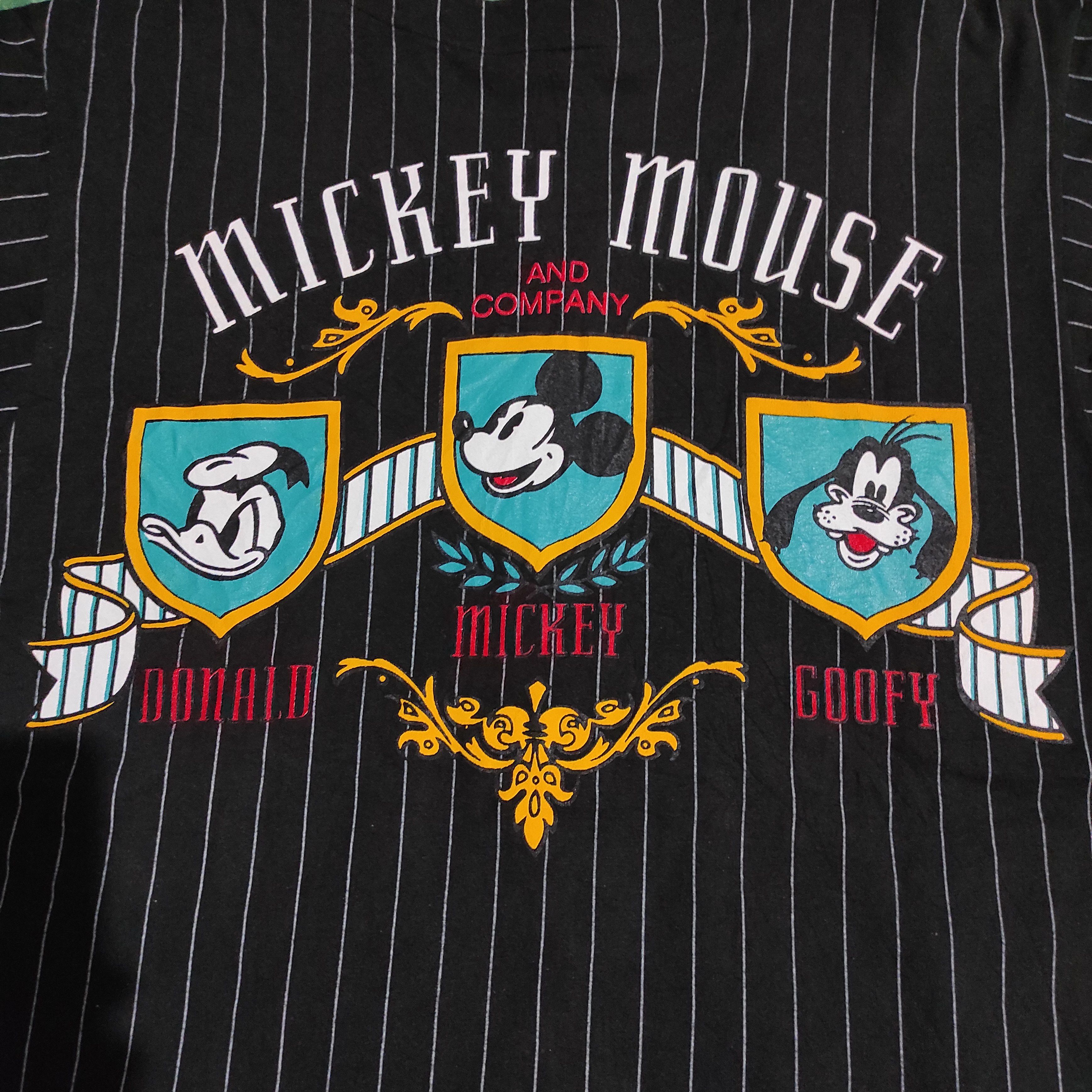Disney Vintage Disney Mickey Mouse Baseball Jersey Made In USA Size US L / EU 52-54 / 3 - 8 Thumbnail