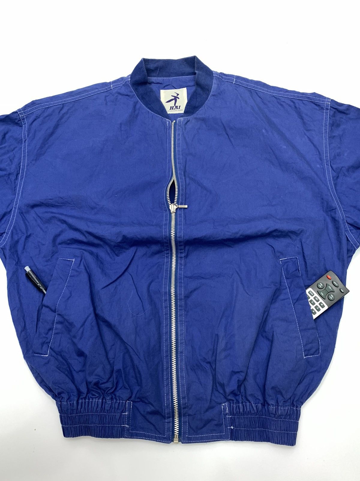 Hai Sporting Gear Vintage Hai Sporting Gear By Issey Miyake Nylon jacket Size US M / EU 48-50 / 2 - 10 Thumbnail