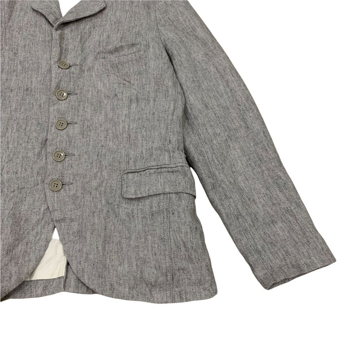 CABANE de ZUCCa ZUCCA Hemp Button Jacket Size S / US 4 / IT 40 - 6 Thumbnail