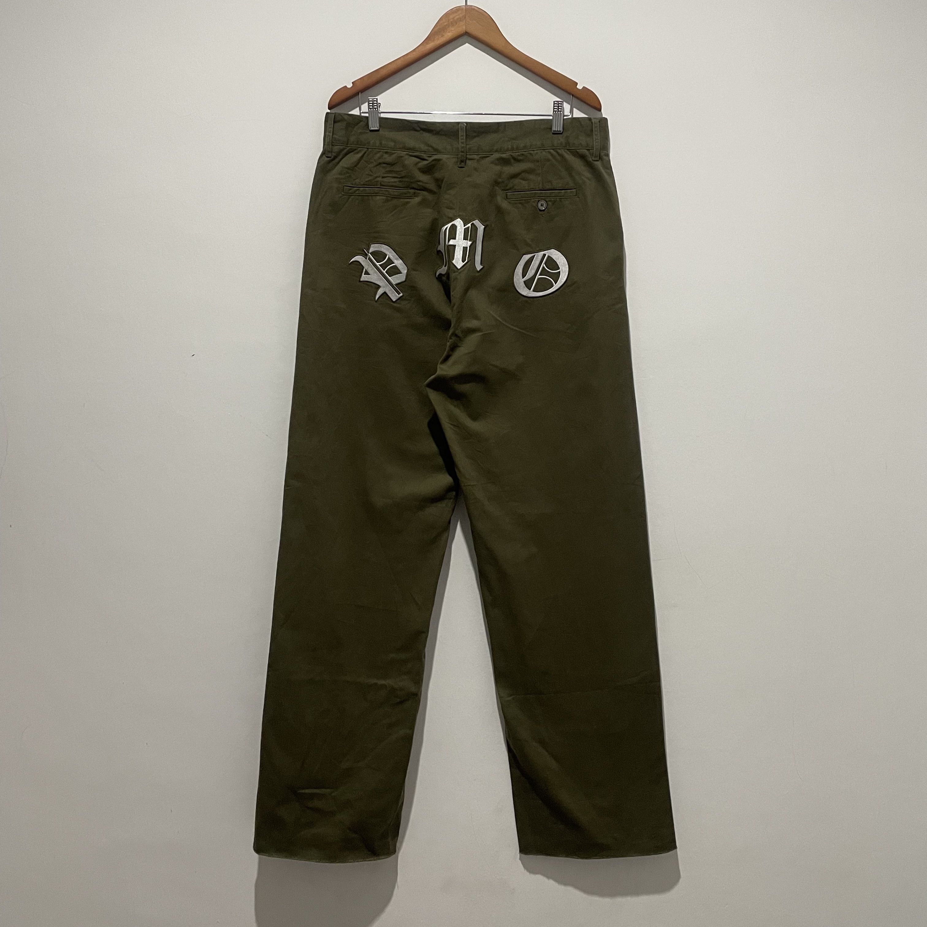 PEACEMINUSONE PMO WORK PANTS #1 KHAKIメンズ