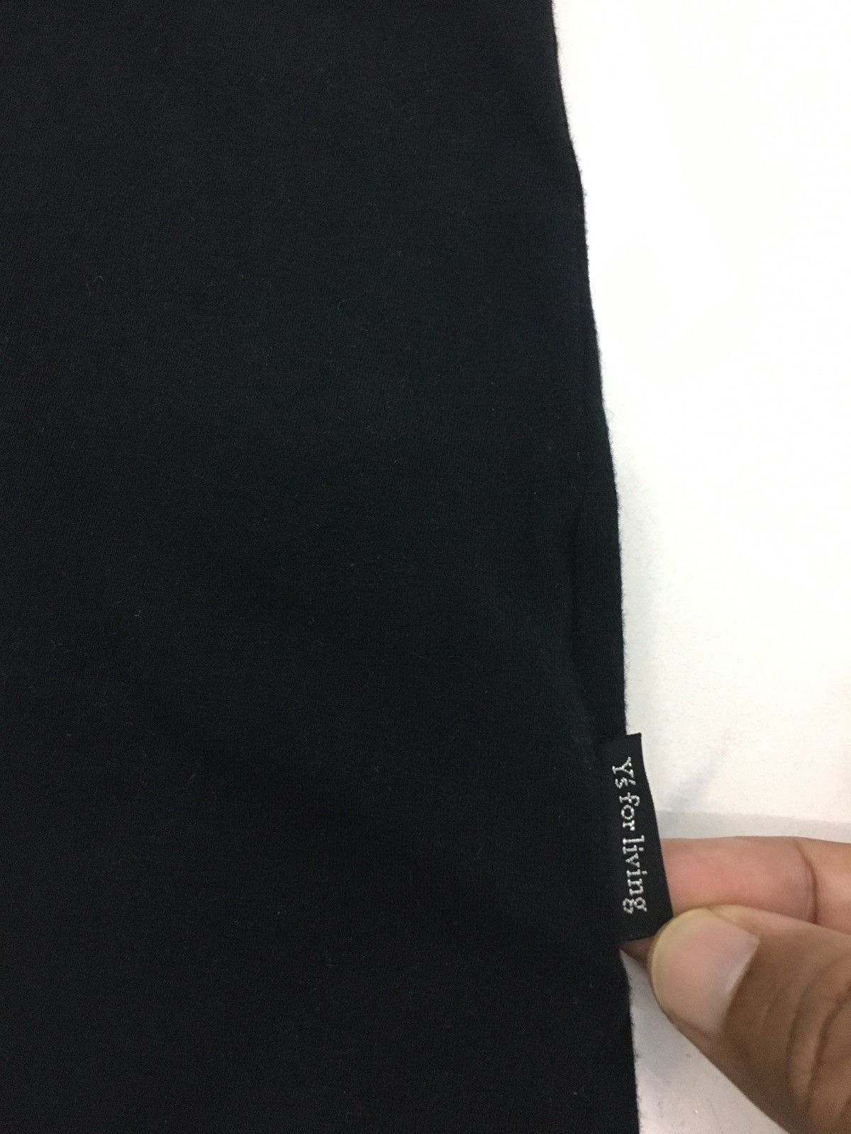 Y's × Yohji Yamamoto Y’s For Living Black Tank Top Size S / US 4 / IT 40 - 3 Thumbnail