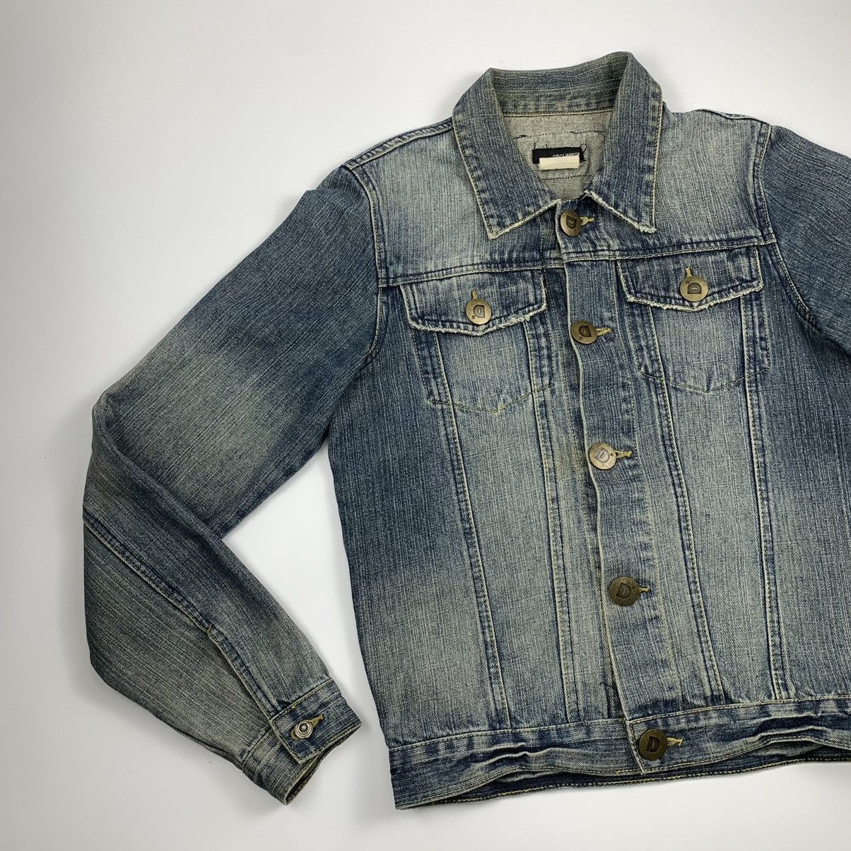 Dsquared2 Vintage Dsquared Chip Chip Motherfucker Denim jacket Size US M / EU 48-50 / 2 - 4 Thumbnail