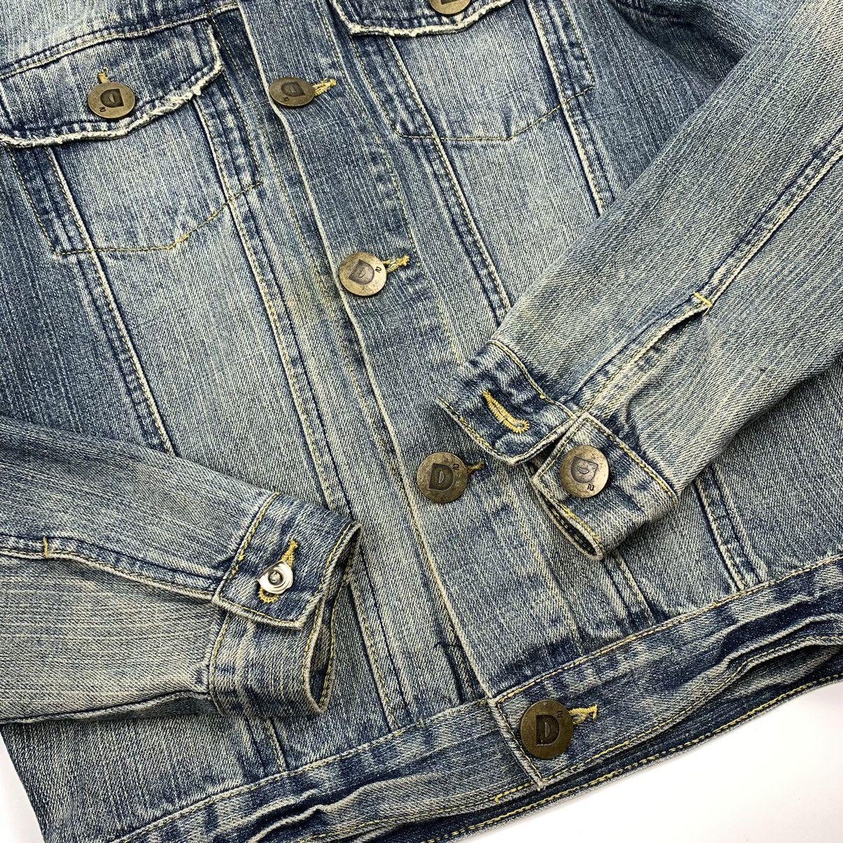 Dsquared2 Vintage Dsquared Chip Chip Motherfucker Denim jacket Size US M / EU 48-50 / 2 - 11 Thumbnail