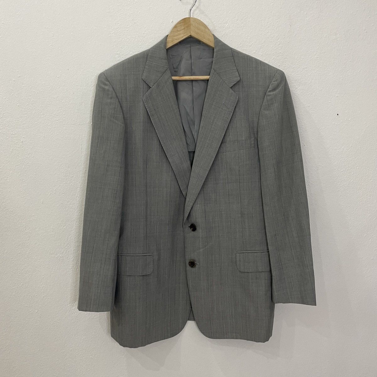 Burberry Vintage 90s Burberry’s Blazer Coat Size US M / EU 48-50 / 2 - 1 Thumbnail