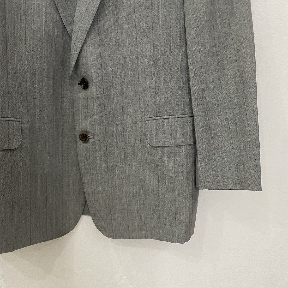 Burberry Vintage 90s Burberry’s Blazer Coat Size US M / EU 48-50 / 2 - 2 Thumbnail