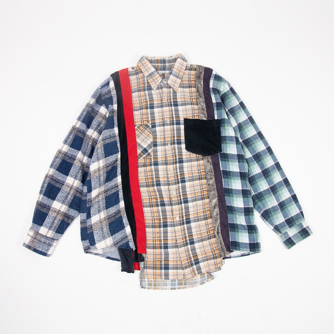 Needles Needles 7 Cuts Flannel Shirt Size US M / EU 48-50 / 2 - 1 Thumbnail