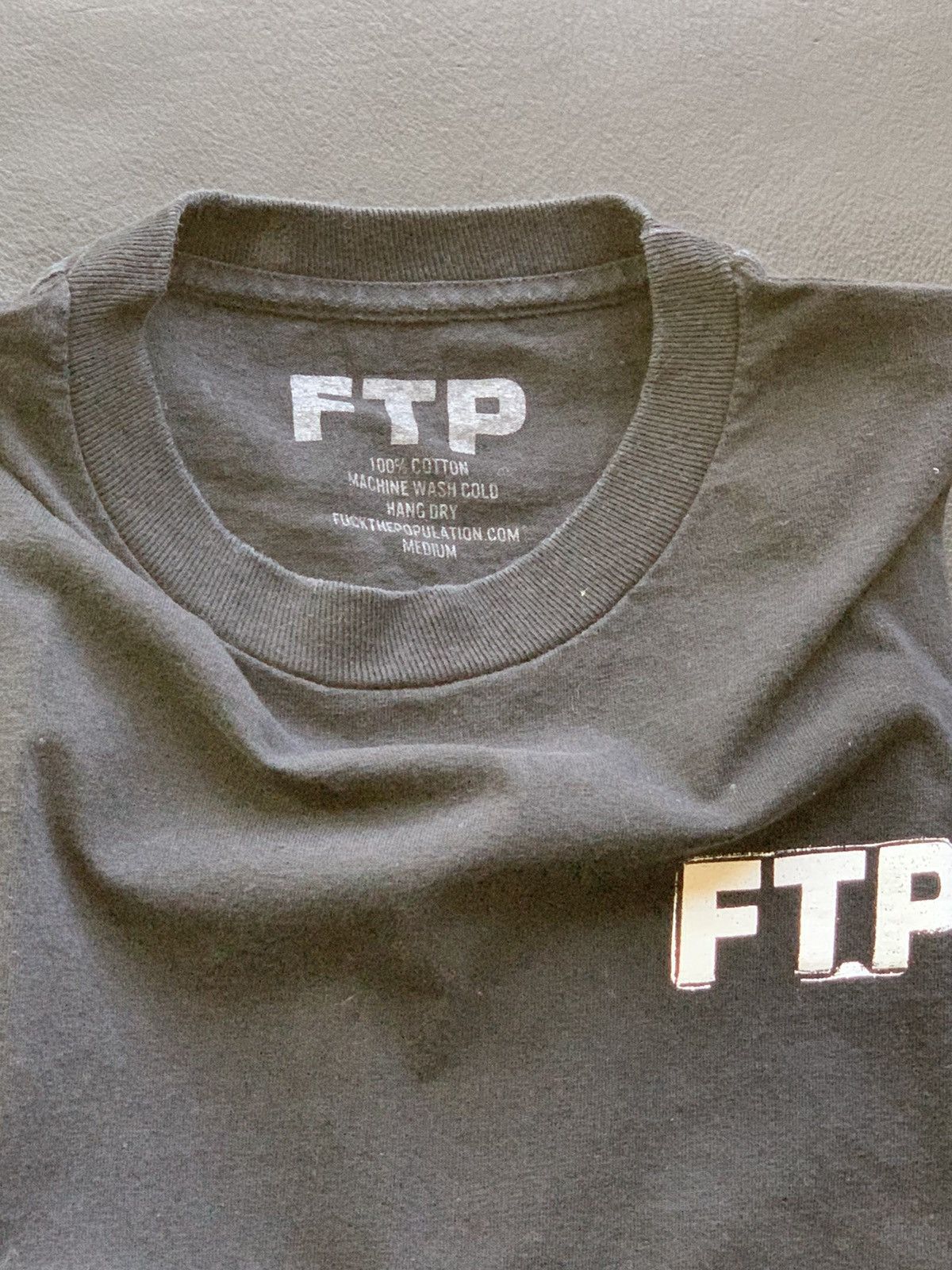Fuck The Population 2017 Fuck The Population Stamp Logo Tee Size US M / EU 48-50 / 2 - 3 Thumbnail