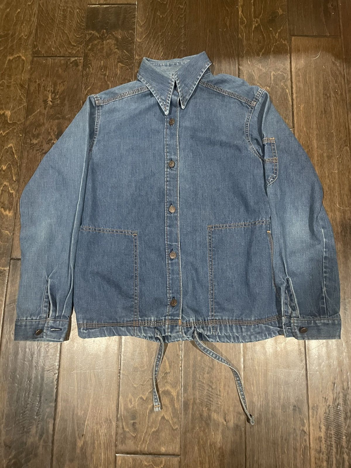 vintage 1970s Levis woman's denim chore jacket