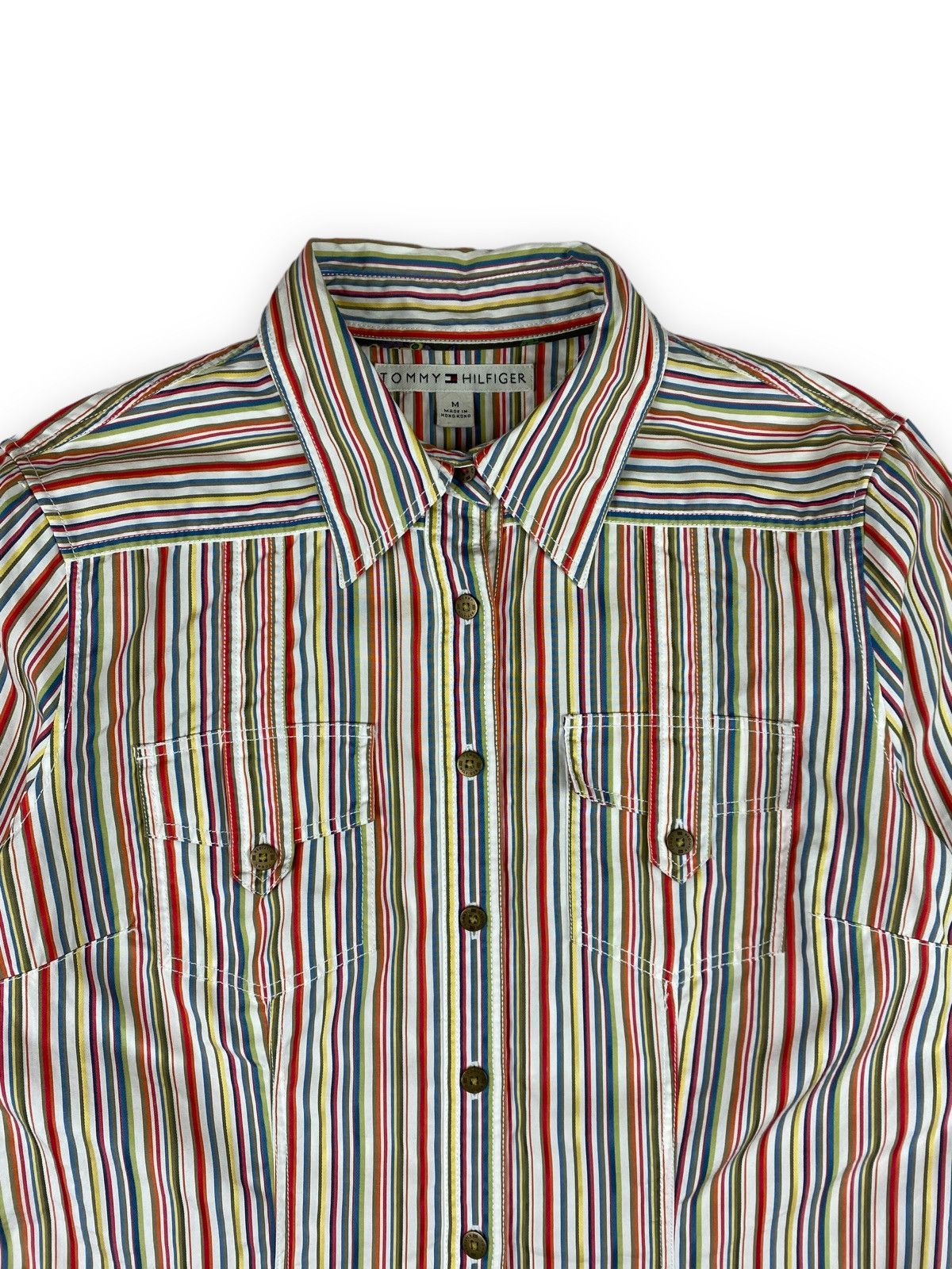 Tommy Hilfiger Woman Vintage Tommy Hilfiger Shirt Long Sleeve Size M Size M / US 6-8 / IT 42-44 - 6 Thumbnail