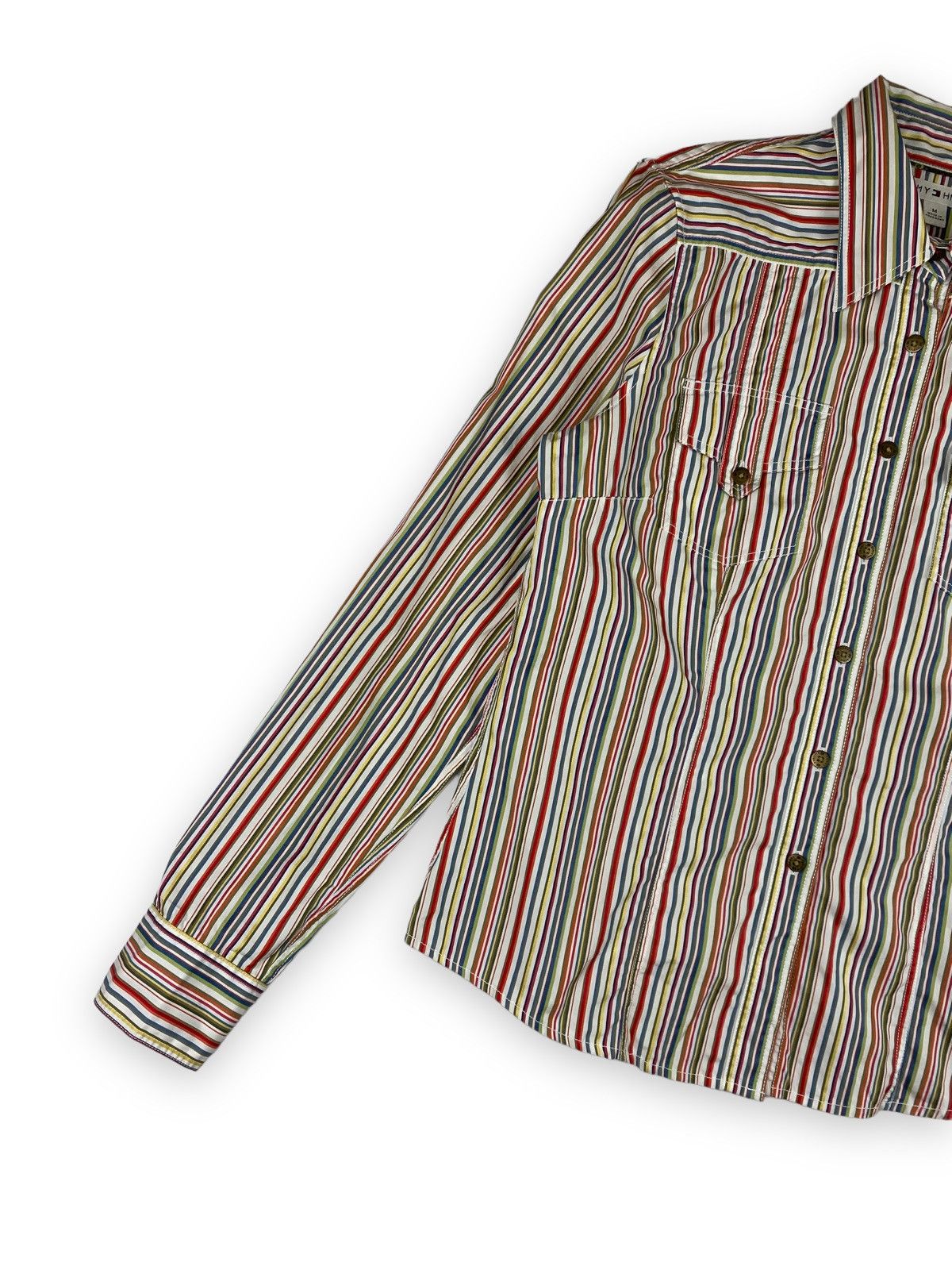 Tommy Hilfiger Woman Vintage Tommy Hilfiger Shirt Long Sleeve Size M Size M / US 6-8 / IT 42-44 - 3 Thumbnail