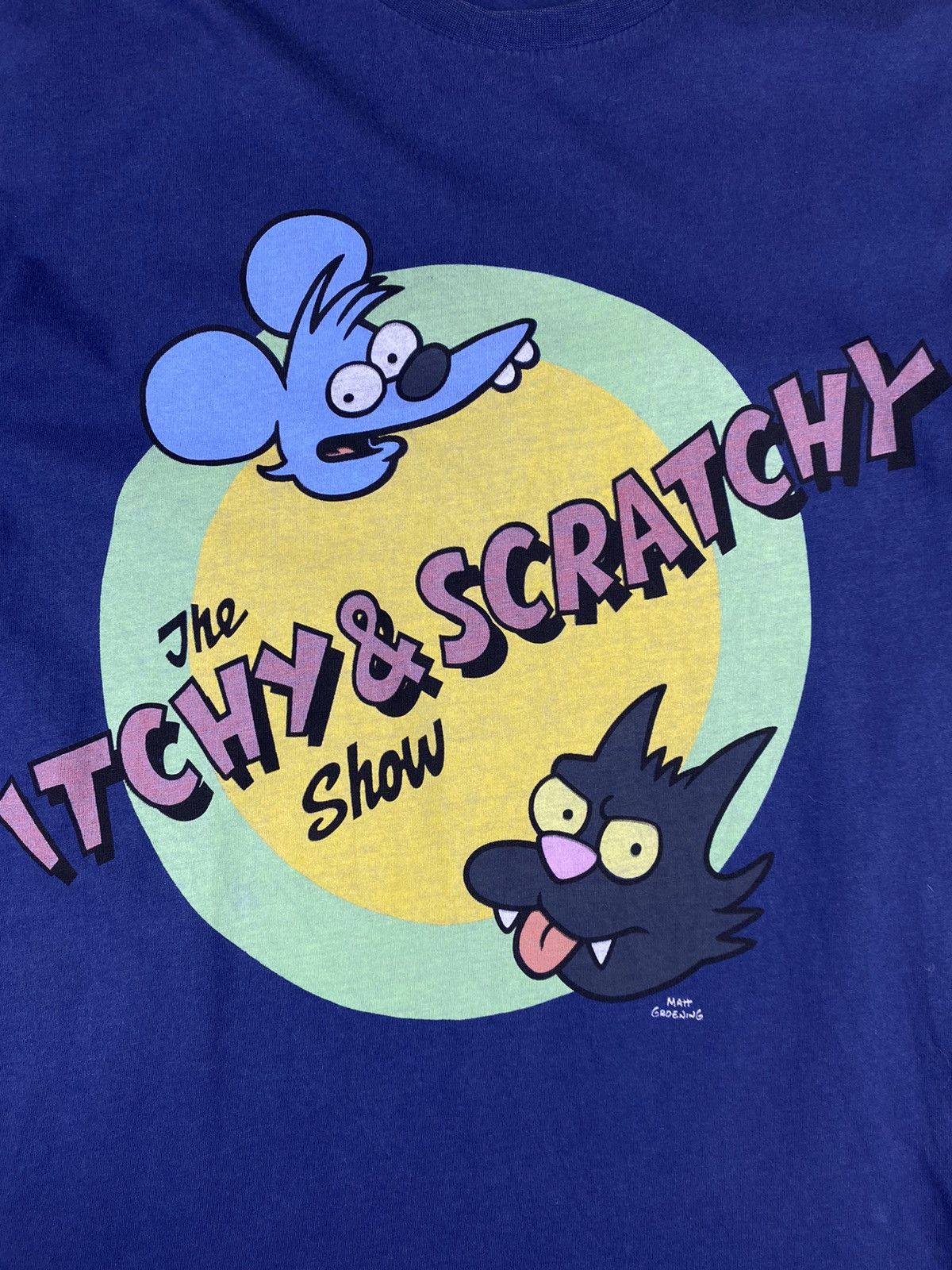 The Simpsons × Vintage Woman The Itchy & Scratchy Matt Groening Size L Size L / US 10 / IT 46 - 7 Thumbnail