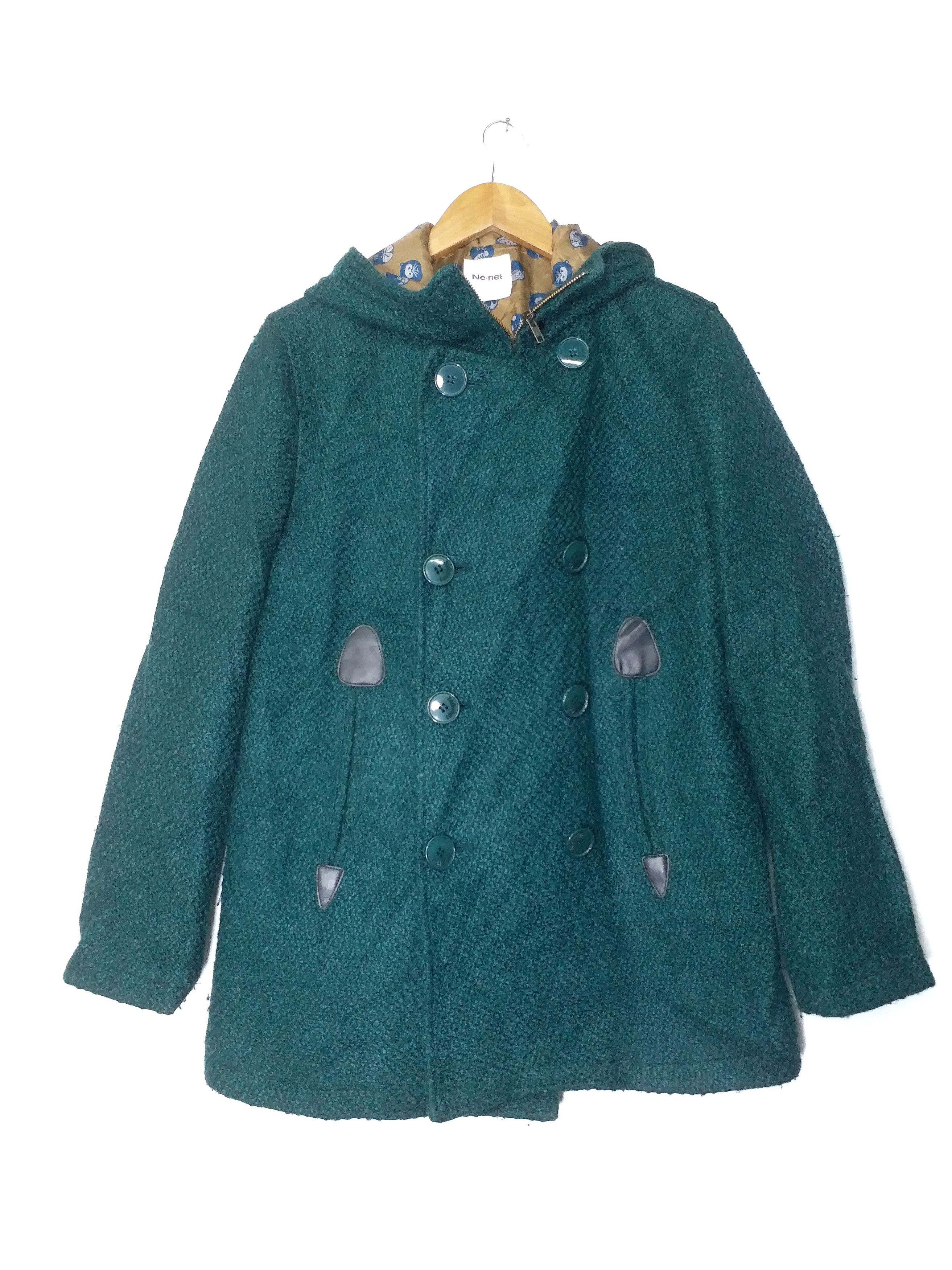 Ne-Net 🔥Double Breast Nè-net by Issey Miyake Label Wool Jacket Size US M / EU 48-50 / 2 - 4 Thumbnail