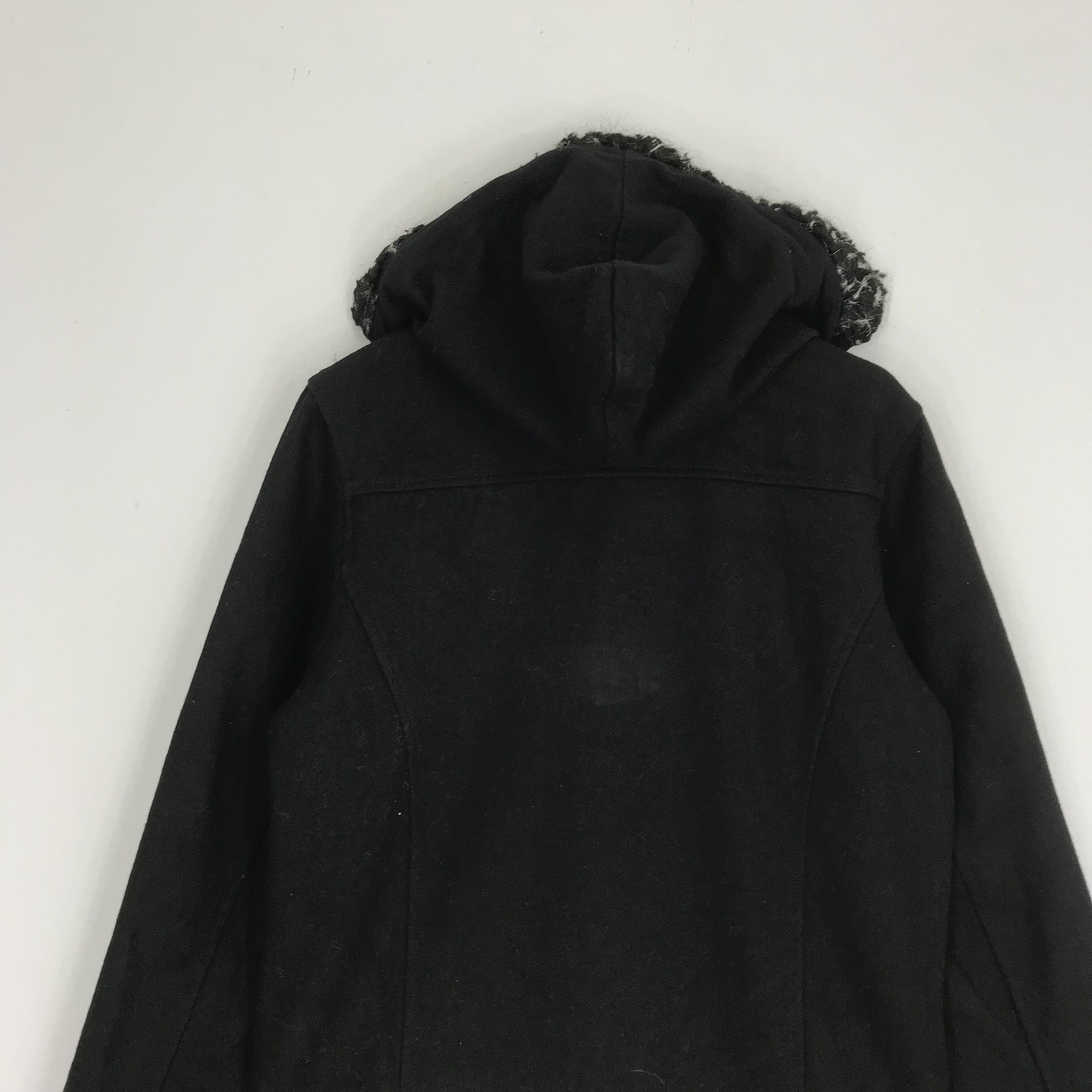 Fragment Design Vintage Nylaus Duffle Coats Black Fur Hoodie Wool Jacket Size US M / EU 48-50 / 2 - 4 Thumbnail