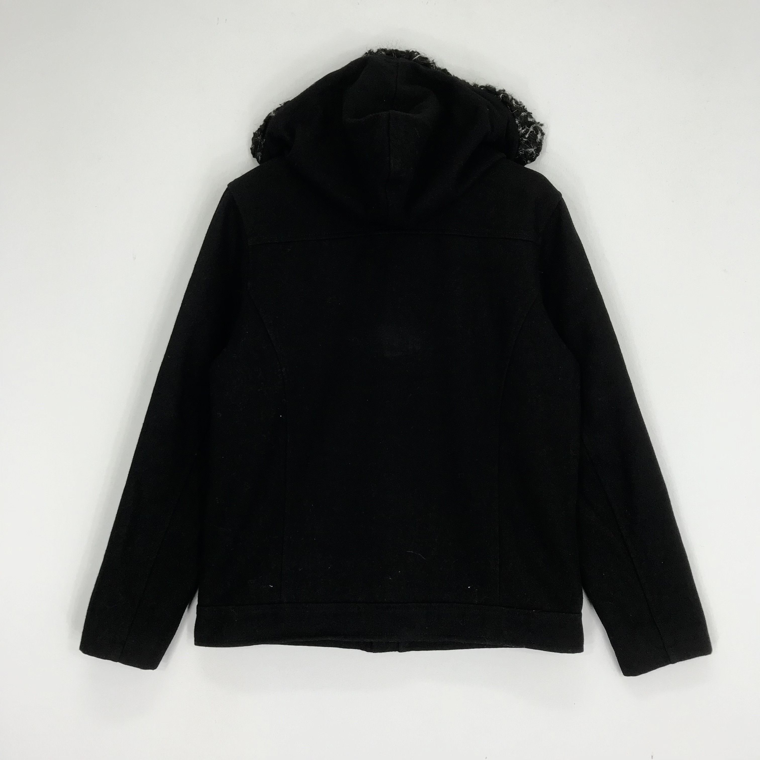 Fragment Design Vintage Nylaus Duffle Coats Black Fur Hoodie Wool Jacket Size US M / EU 48-50 / 2 - 2 Thumbnail
