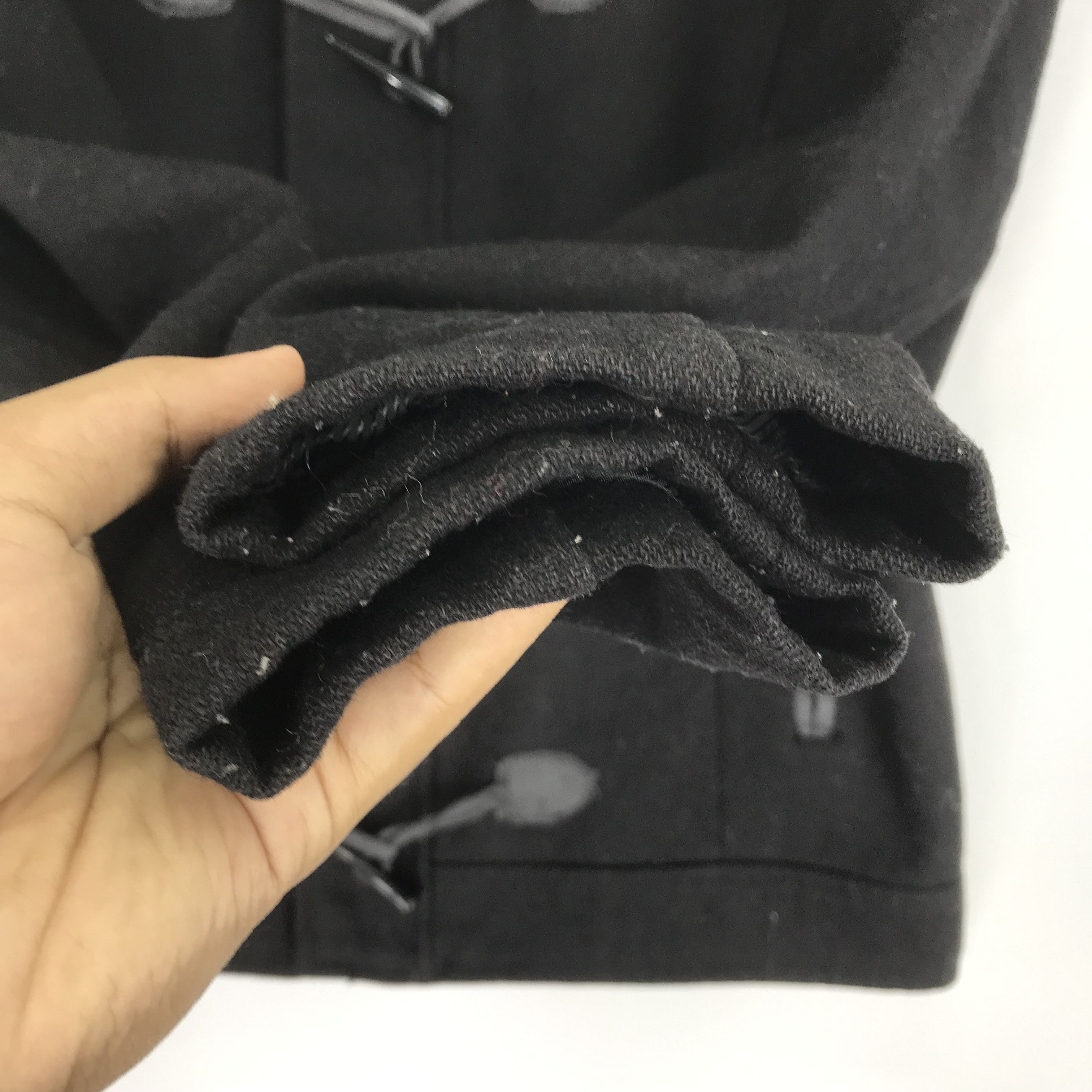 Fragment Design Vintage Nylaus Duffle Coats Black Fur Hoodie Wool Jacket Size US M / EU 48-50 / 2 - 6 Thumbnail