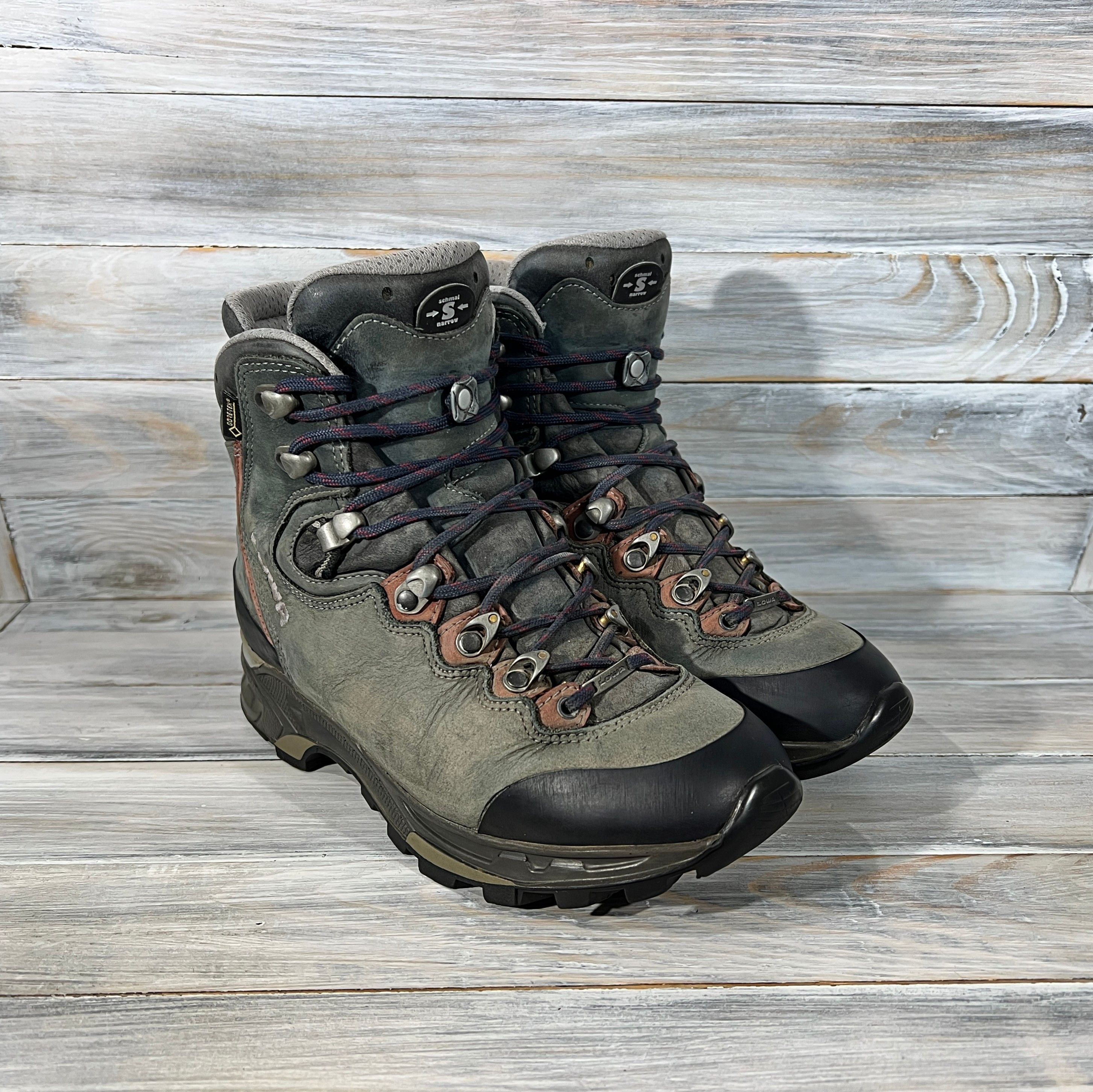 Goretex Lowa Mauria GTX Ws Gore-Tex Women's Trekking Boots Outdoor Size US 5.5 / IT 35.5 - 2 Thumbnail