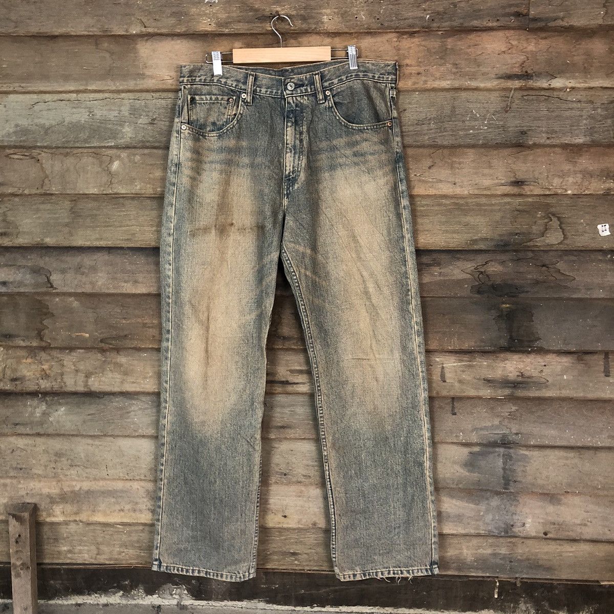 Levi's Levis 534 faded vintage denim jeans pants #106B Size US 35 - 1 Thumbnail
