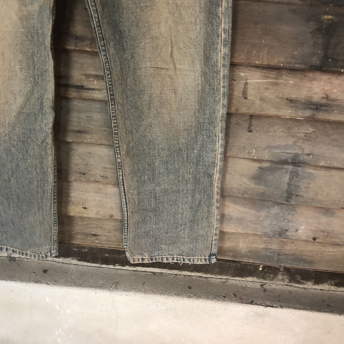 Levi's Levis 534 faded vintage denim jeans pants #106B Size US 35 - 7 Thumbnail