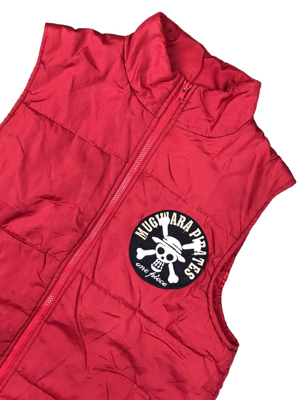 Anime × Japanese Brand × One Piece AUTHENTIC MUGIWARA PIRATES 🏴‍☠️ ONE PIECE PUFFER JACKET Size US XXS / EU 40 - 2 Thumbnail