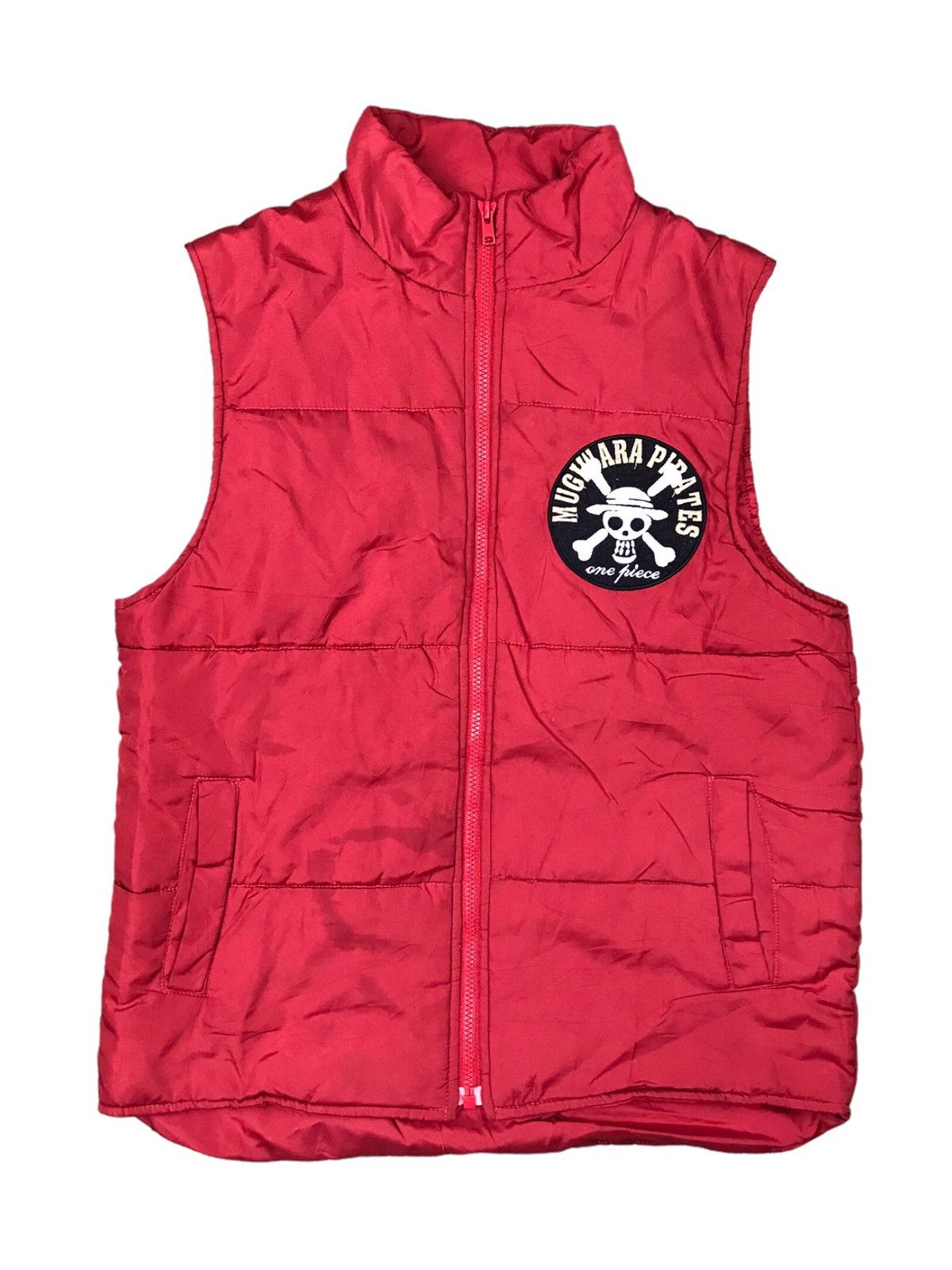 Anime × Japanese Brand × One Piece AUTHENTIC MUGIWARA PIRATES 🏴‍☠️ ONE PIECE PUFFER JACKET Size US XXS / EU 40 - 1 Thumbnail