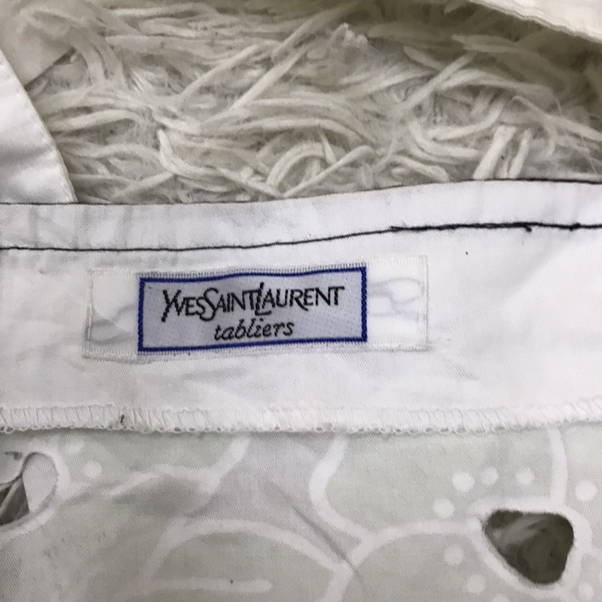 Yves Saint Laurent Vintage Yves Saint Laurent Tabliers Apron Size ONE SIZE - 7 Thumbnail