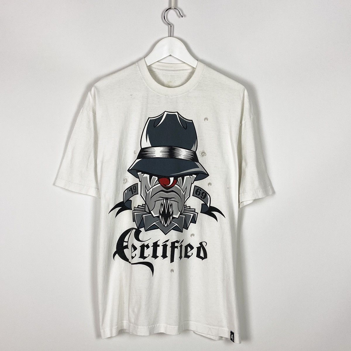 Vintage Vintage 00s Joker Skateboarding Certified OG tee LA sk8 Size US XL / EU 56 / 4 - 1 Thumbnail