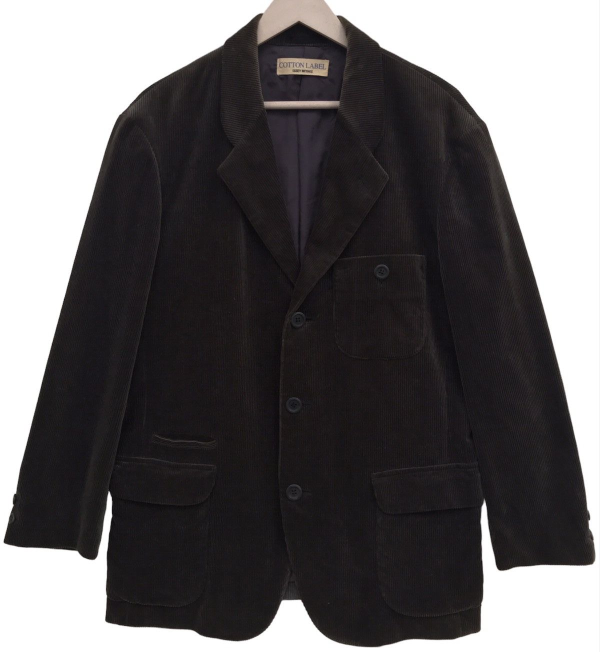 Issey Miyake Cotton Label Corduroy Jacket
