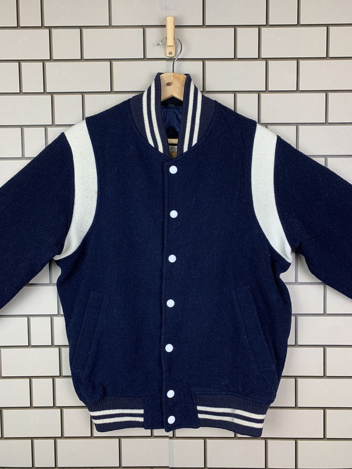 Japanese Brand × Vintage Vintage Japanese Brand Stadium Varsity Jacket Size US M / EU 48-50 / 2 - 4 Thumbnail
