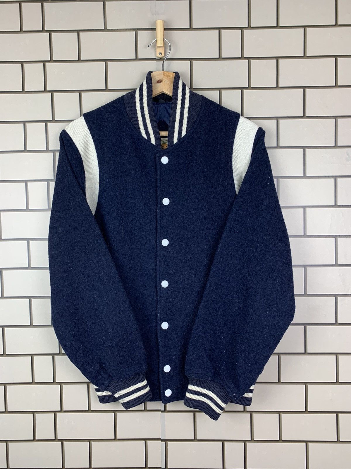 Japanese Brand × Vintage Vintage Japanese Brand Stadium Varsity Jacket Size US M / EU 48-50 / 2 - 8 Thumbnail
