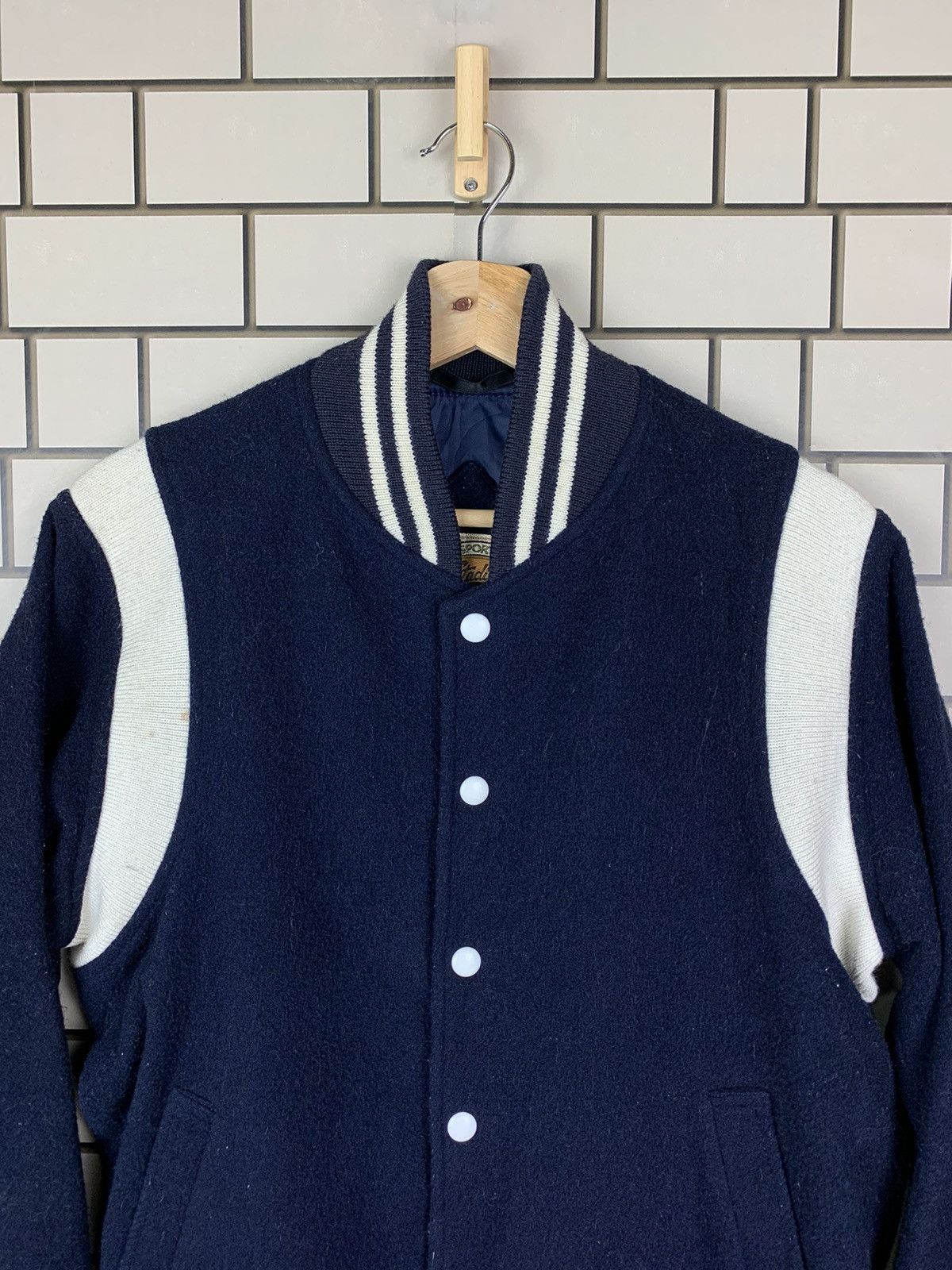 Japanese Brand × Vintage Vintage Japanese Brand Stadium Varsity Jacket Size US M / EU 48-50 / 2 - 2 Thumbnail
