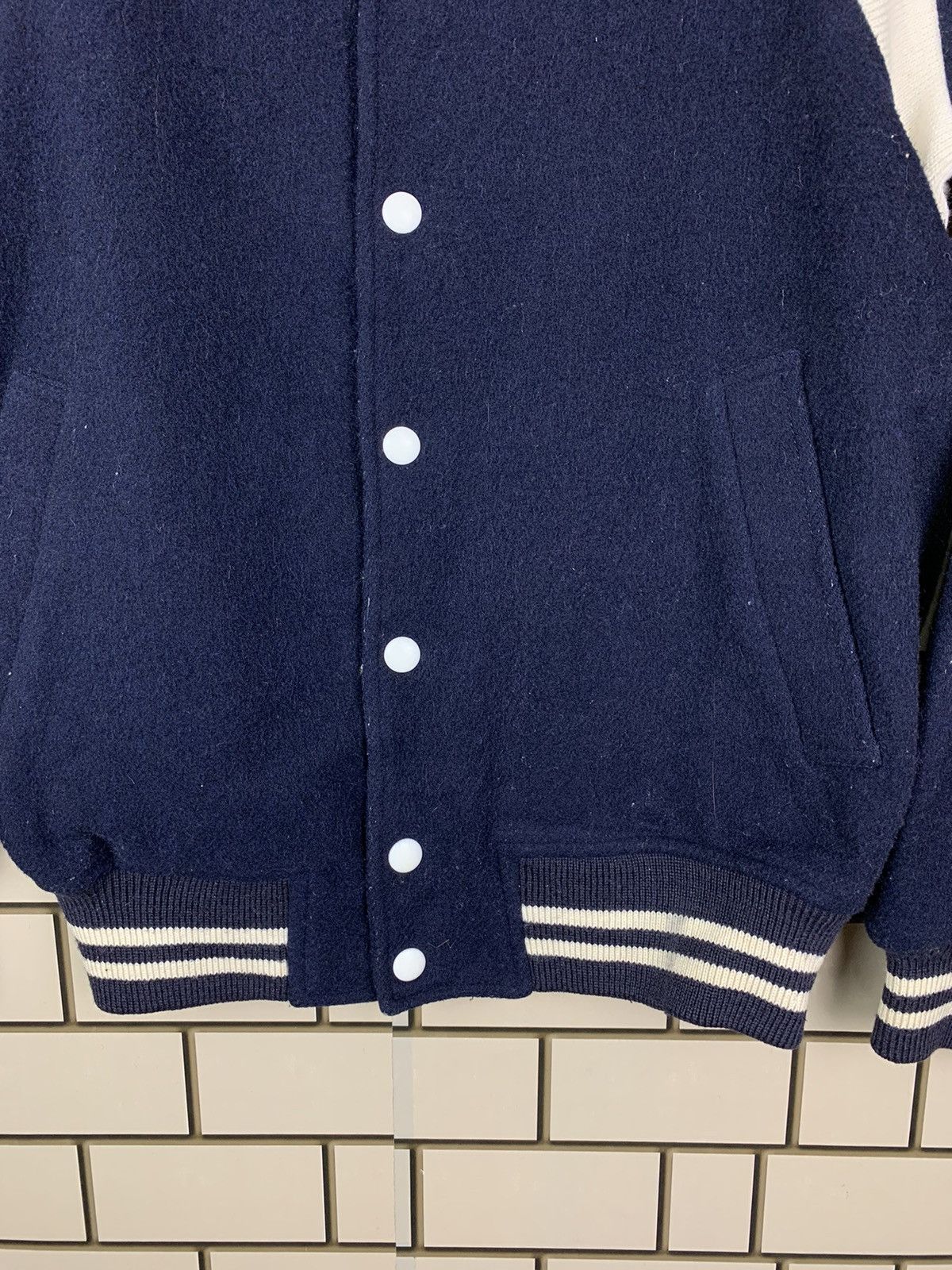 Japanese Brand × Vintage Vintage Japanese Brand Stadium Varsity Jacket Size US M / EU 48-50 / 2 - 3 Thumbnail