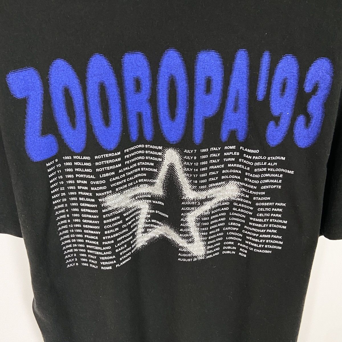 Band Tees Vintage U2 Zooropa 93 Not Us Ltd. Rock band tee Aerosmith Size US XL / EU 56 / 4 - 6 Thumbnail