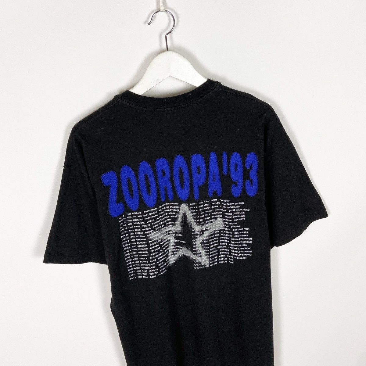Band Tees Vintage U2 Zooropa 93 Not Us Ltd. Rock band tee Aerosmith Size US XL / EU 56 / 4 - 4 Thumbnail
