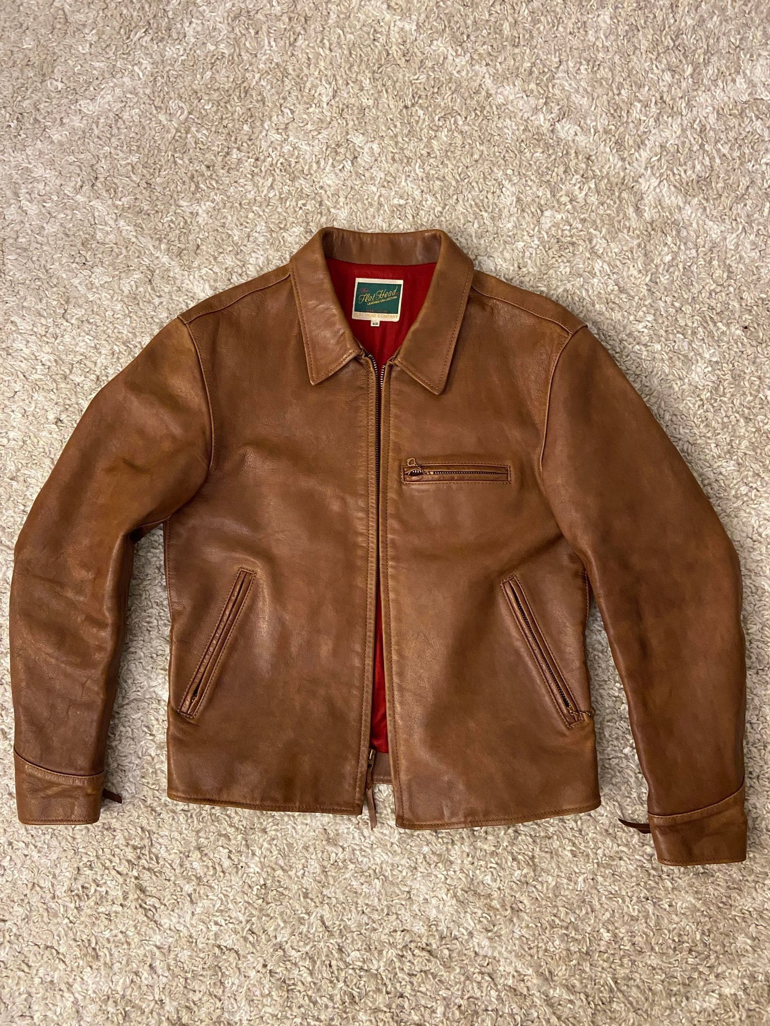 Horsehide Single Rider Riders Jacket