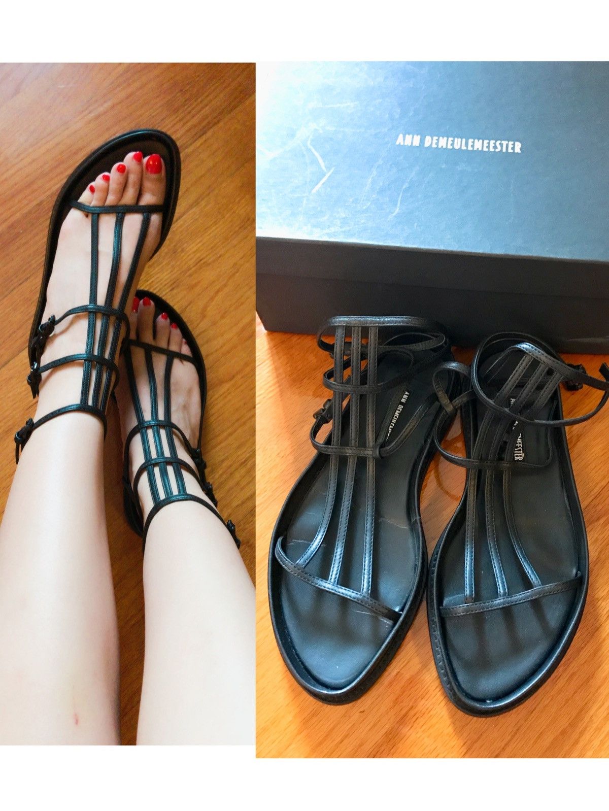 Ann Demeulemeester 🔥 Ann Demeulemeester sandals Size US 8 / IT 38 - 1 Thumbnail