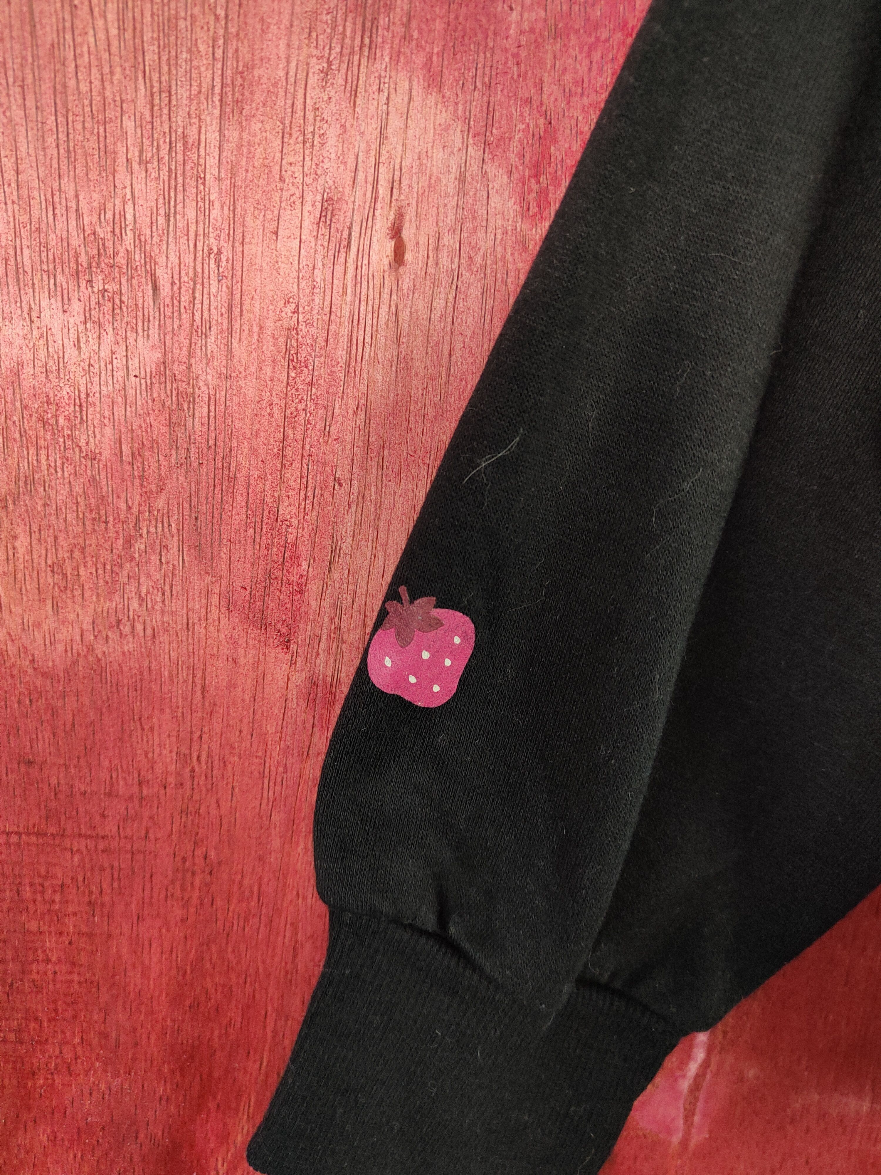 Disney × Japanese Brand Disney Pixar Lotso Black Sweatshirt #5768 Size M / US 6-8 / IT 42-44 - 8 Thumbnail