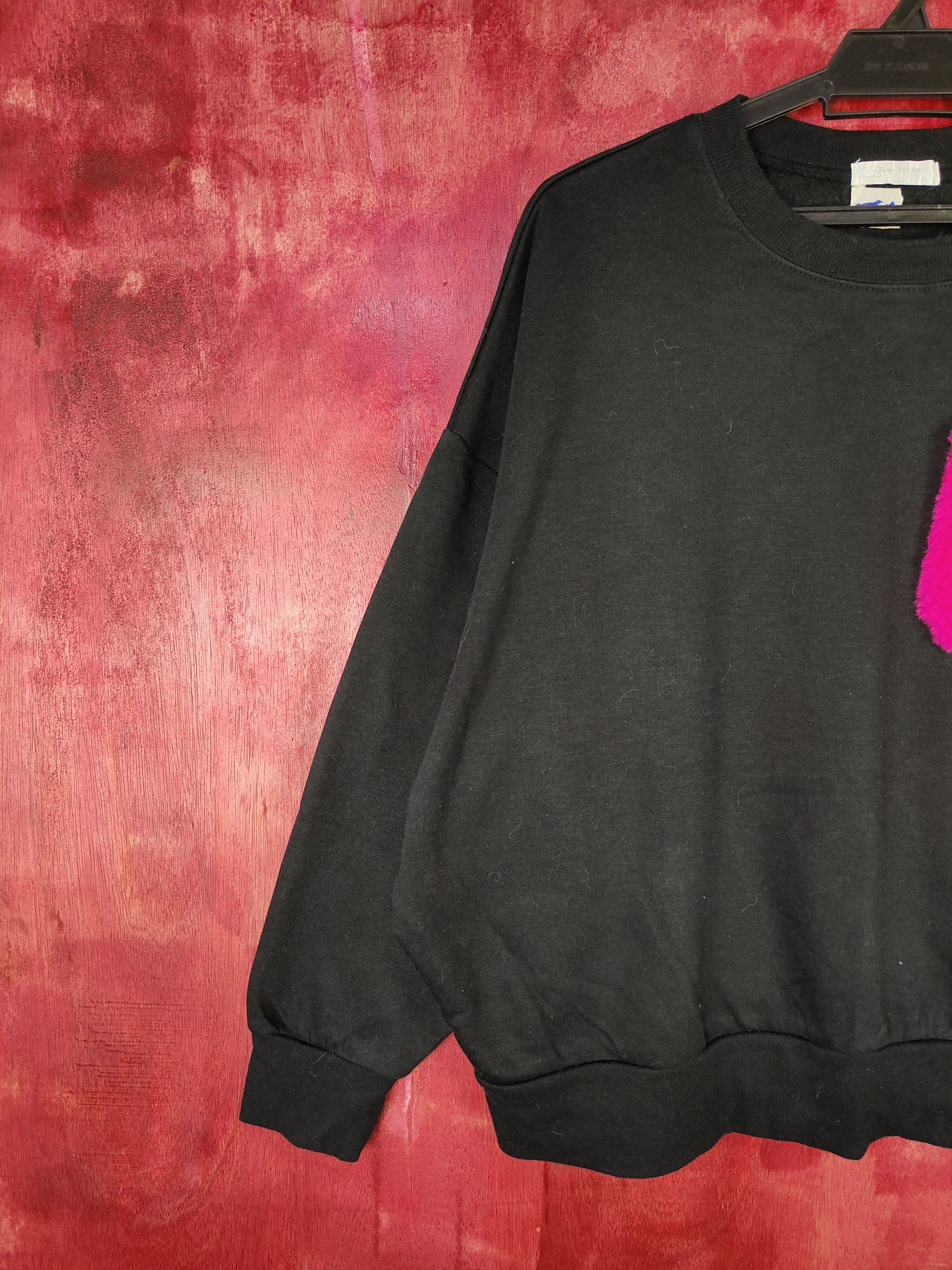 Disney × Japanese Brand Disney Pixar Lotso Black Sweatshirt #5768 Size M / US 6-8 / IT 42-44 - 3 Thumbnail