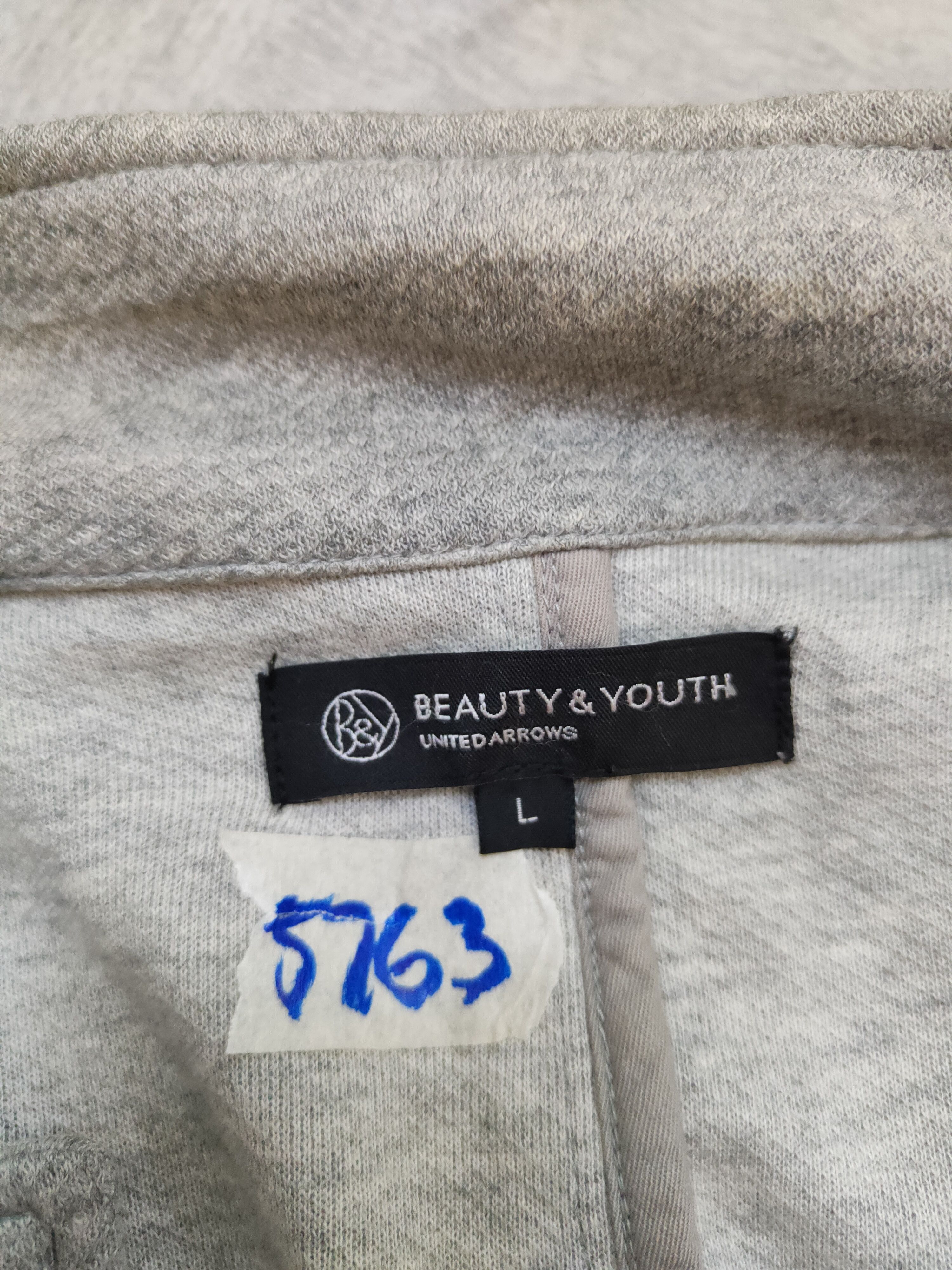 BEAUTY&YOUTH Beauty & Youth japan Gray Blazers jacket #5763 Size L / US 10 / IT 46 - 11 Thumbnail