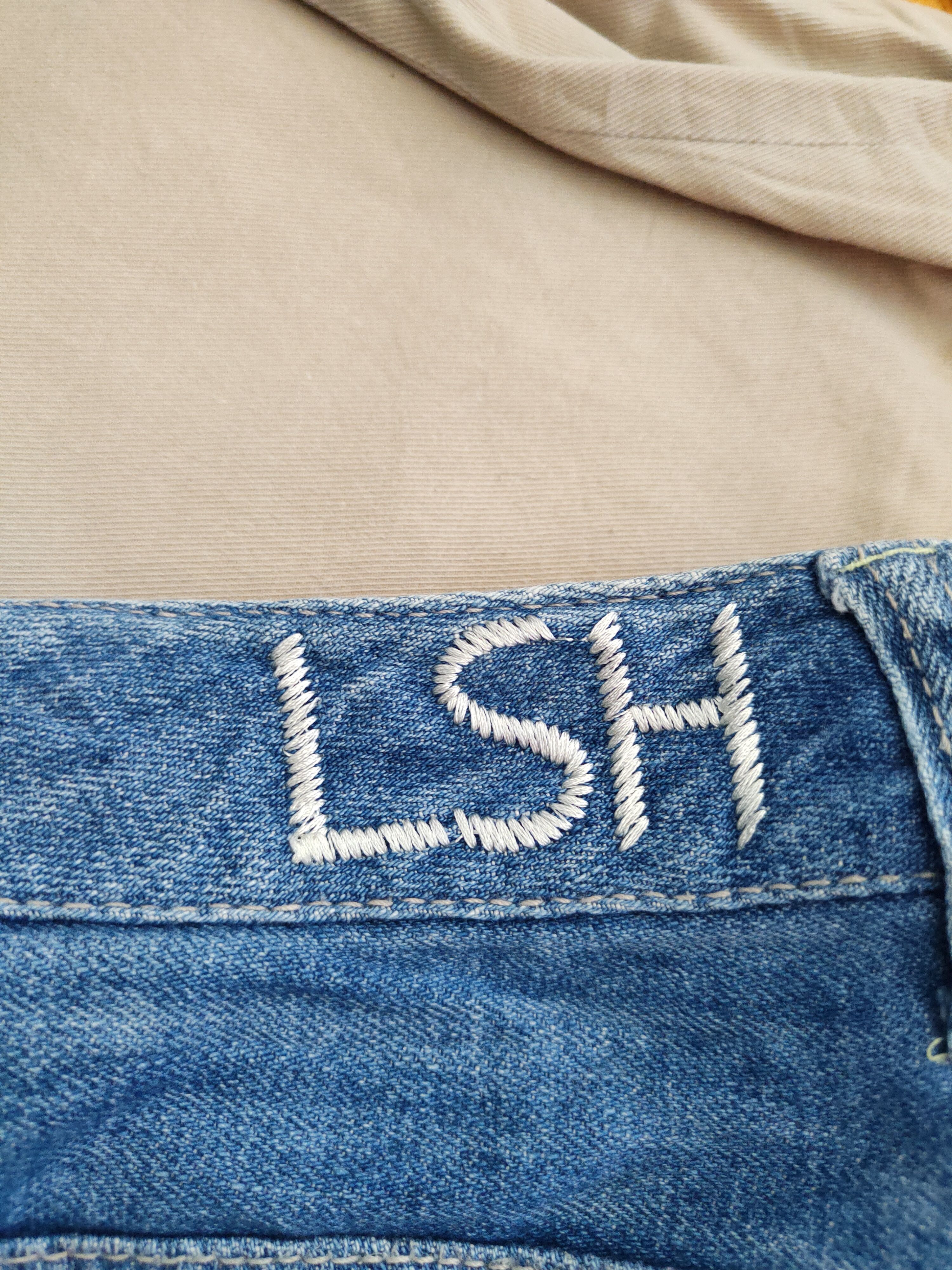 Japanese Brand × Vintage LSH Blue Faded vintage japan jeans Denim #5976 Size US 31 - 15 Thumbnail