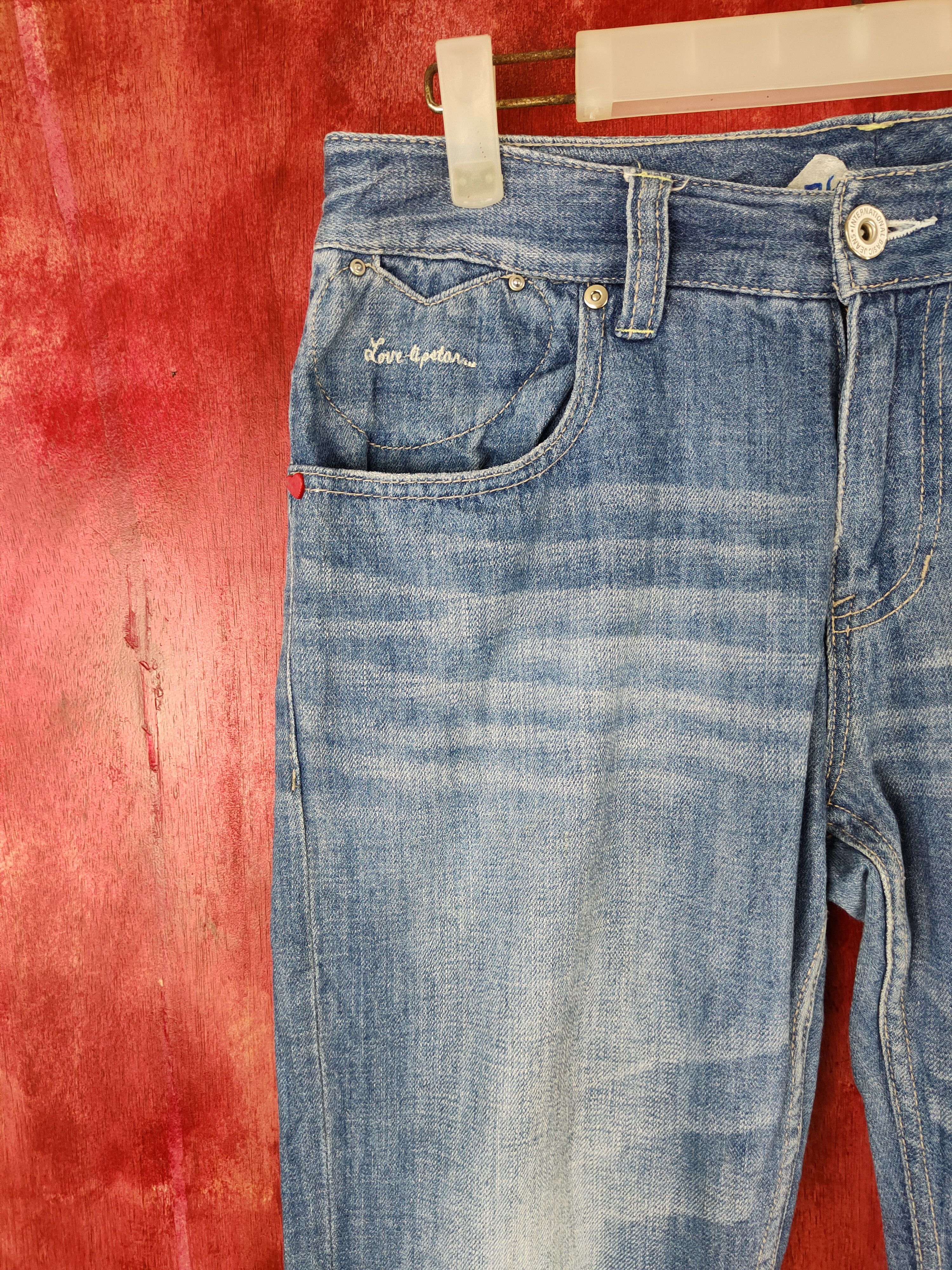 Japanese Brand × Vintage LSH Blue Faded vintage japan jeans Denim #5976 Size US 31 - 5 Thumbnail