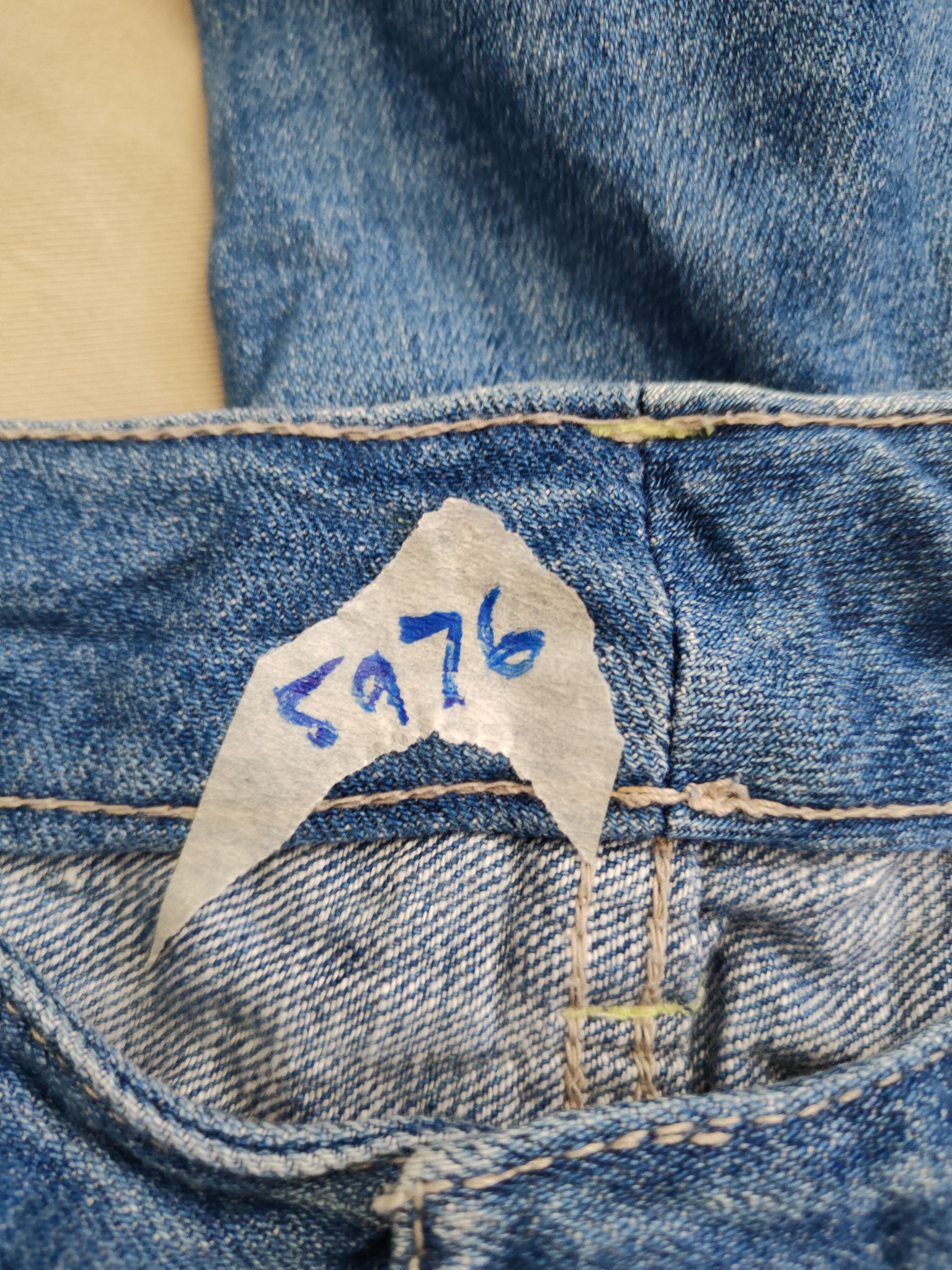 Japanese Brand × Vintage LSH Blue Faded vintage japan jeans Denim #5976 Size US 31 - 17 Thumbnail
