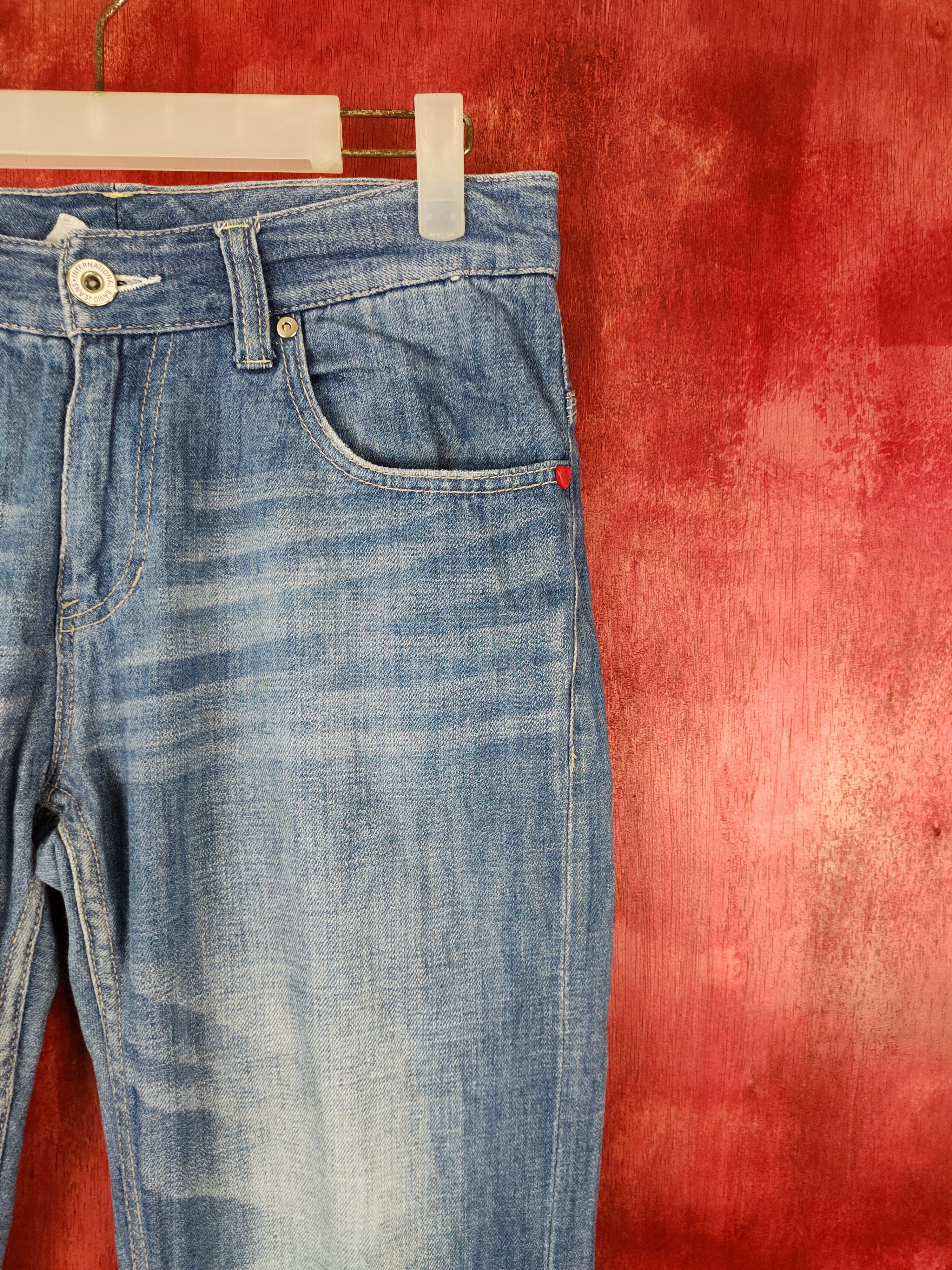 Japanese Brand × Vintage LSH Blue Faded vintage japan jeans Denim #5976 Size US 31 - 7 Thumbnail