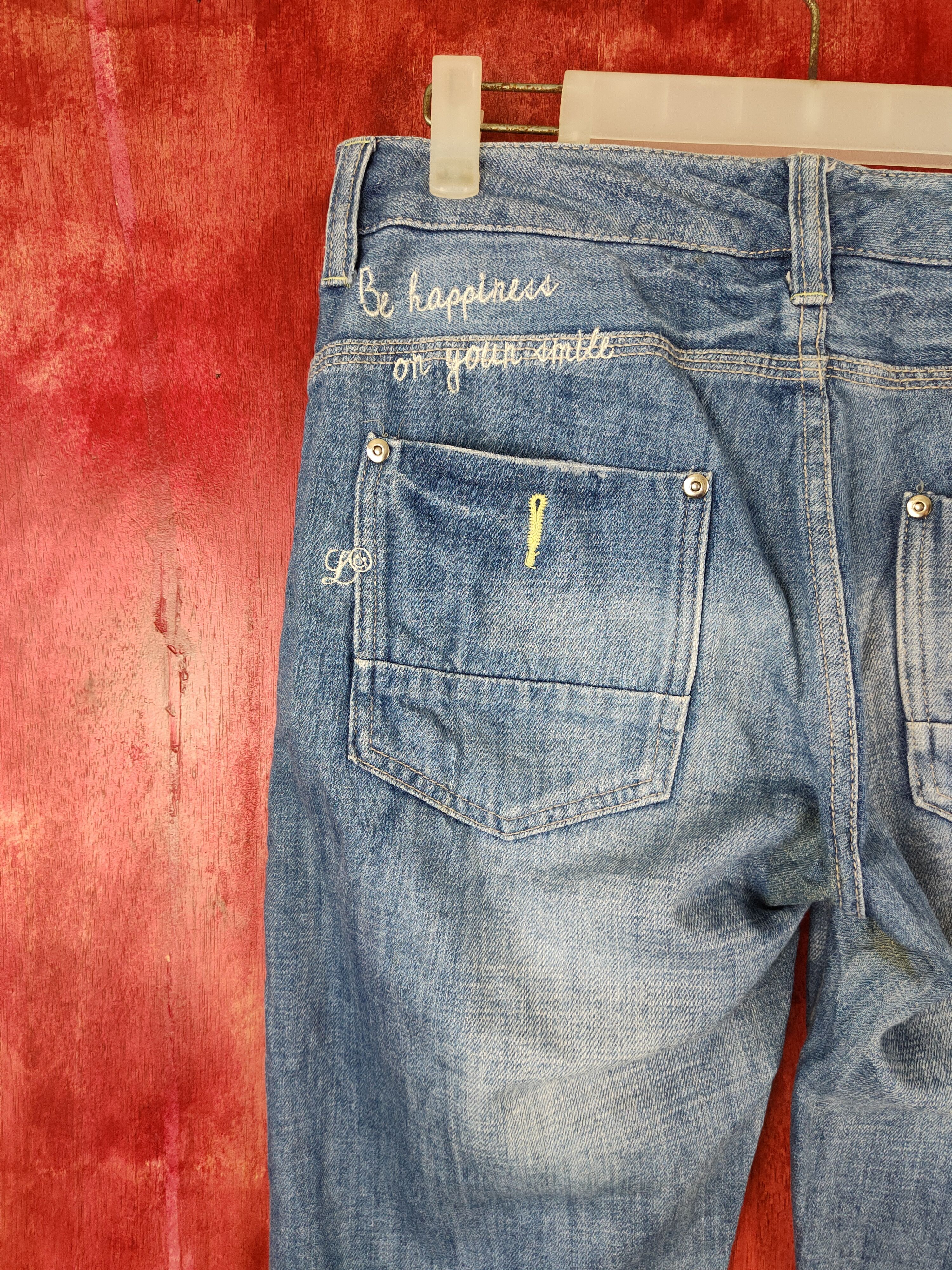Japanese Brand × Vintage LSH Blue Faded vintage japan jeans Denim #5976 Size US 31 - 11 Thumbnail