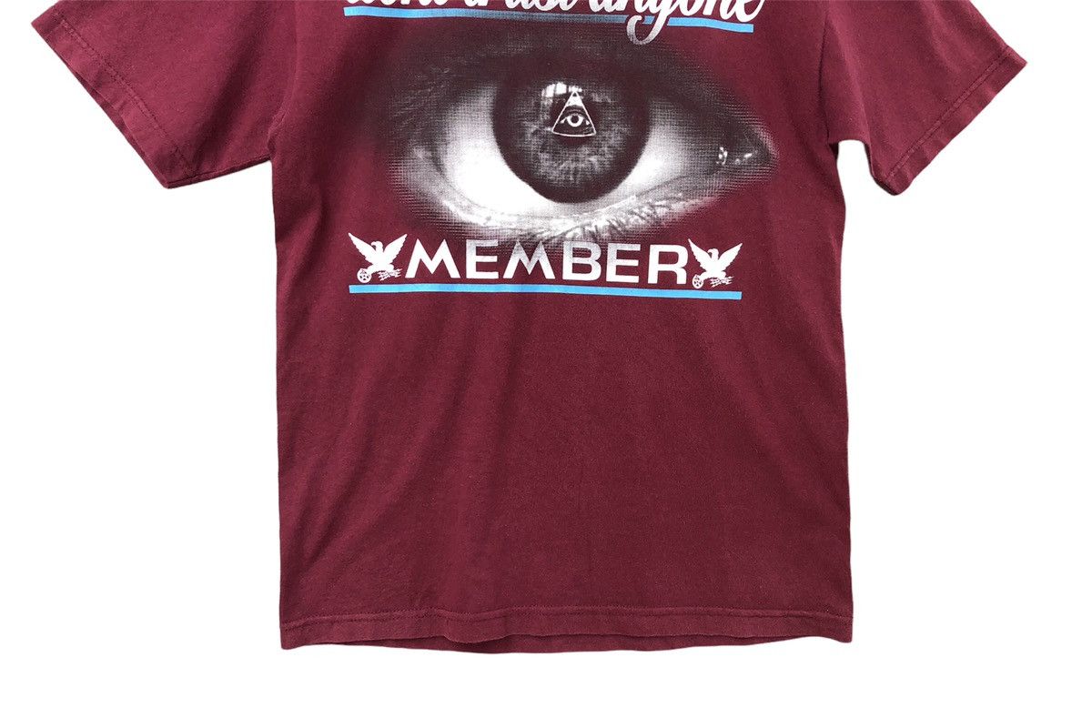 American Stitch × Vintage Don't Trust Anyone Illuminati Eyes Short Sleeve Tshirt Size US M / EU 48-50 / 2 - 3 Thumbnail